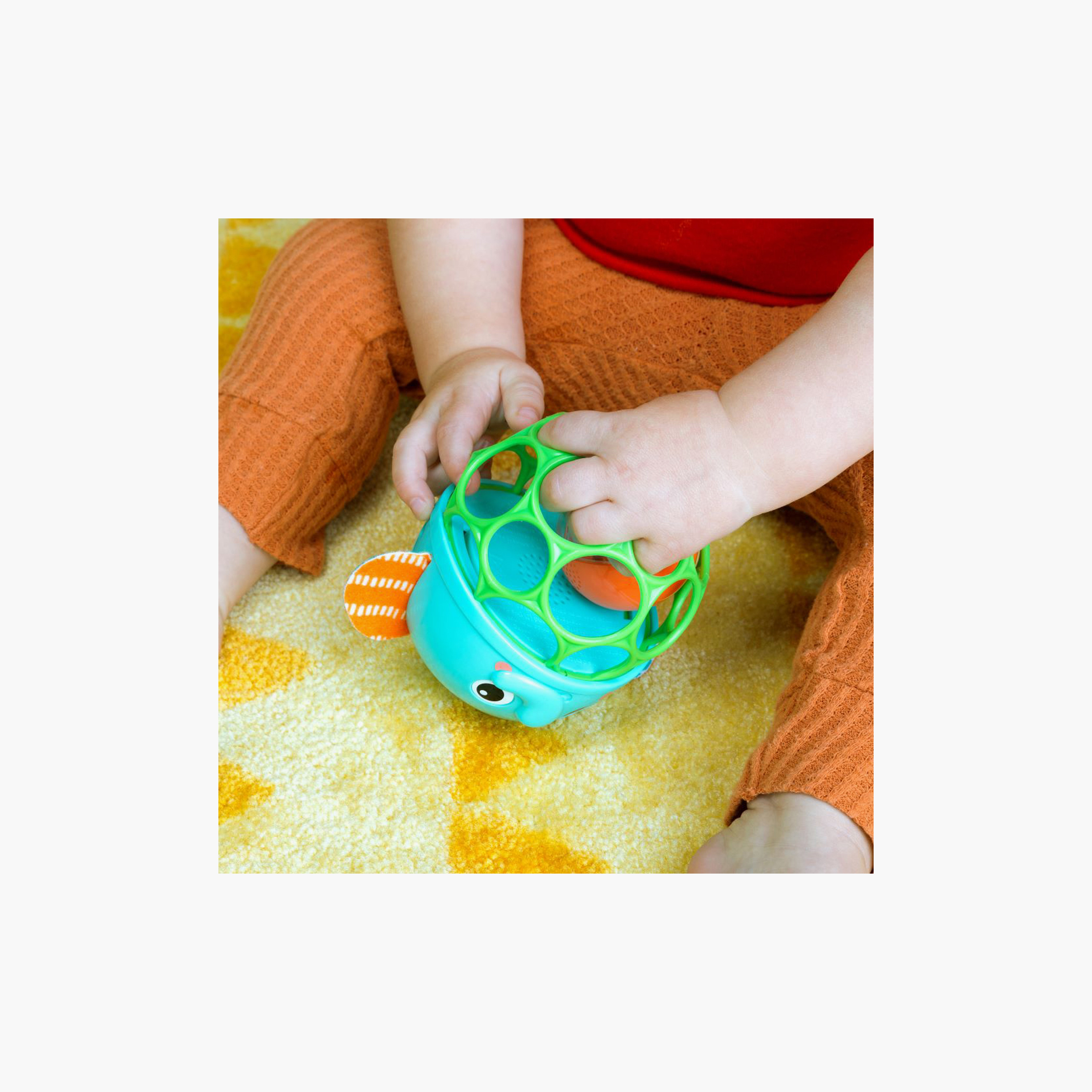 Bright Starts Giggle & Glow Musical Light-Up Rattle Toy with Easy-Grasp Oball - Elephant - Newborn+-toys-babyandtoddlertoys-rattlesandteethers-image-4