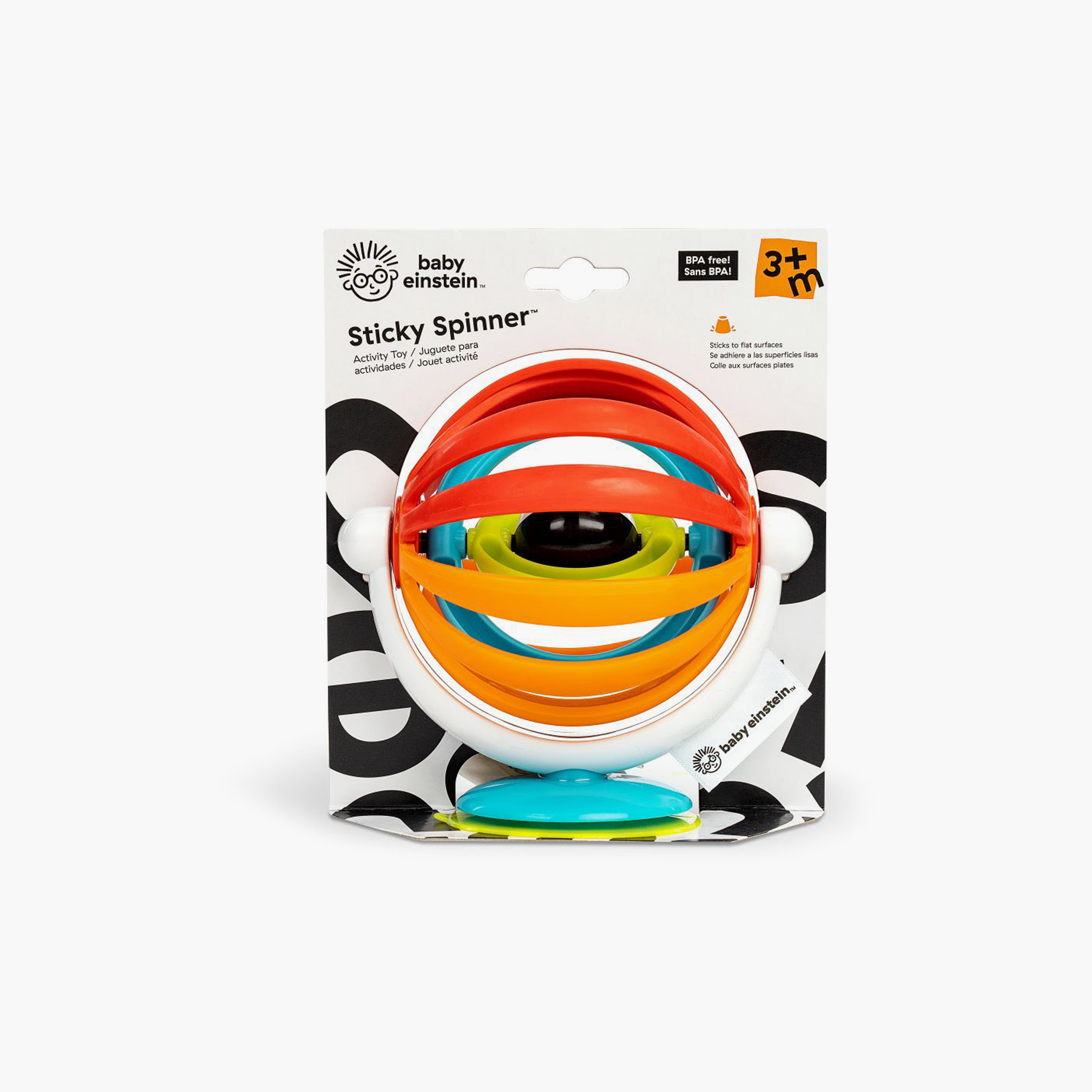 Baby Einstein Sticky Spinner BPA-free High Chair Activity Toy - 3 Months+-toys-babyandtoddlertoys-learningtoys-image-5