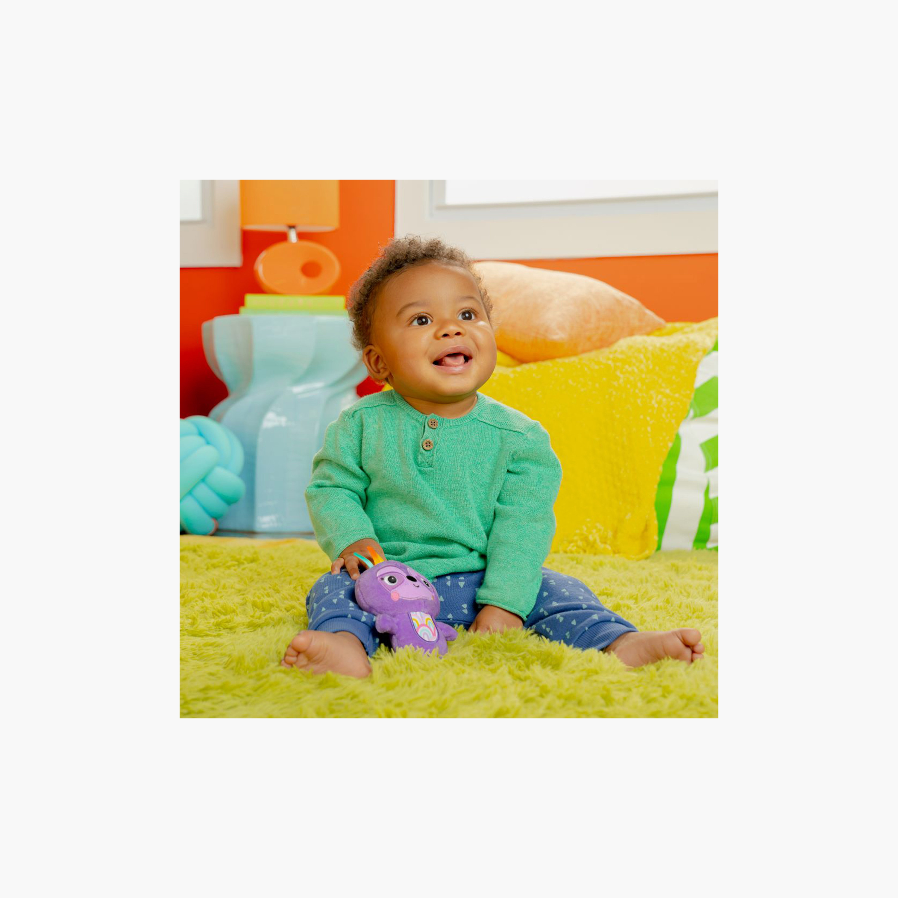 Bright Starts Jingle Joy Reach & Rattle Stroller Handing Toy with Chime Sound - Newborn+-toys-babyandtoddlertoys-strollertoys-image-3