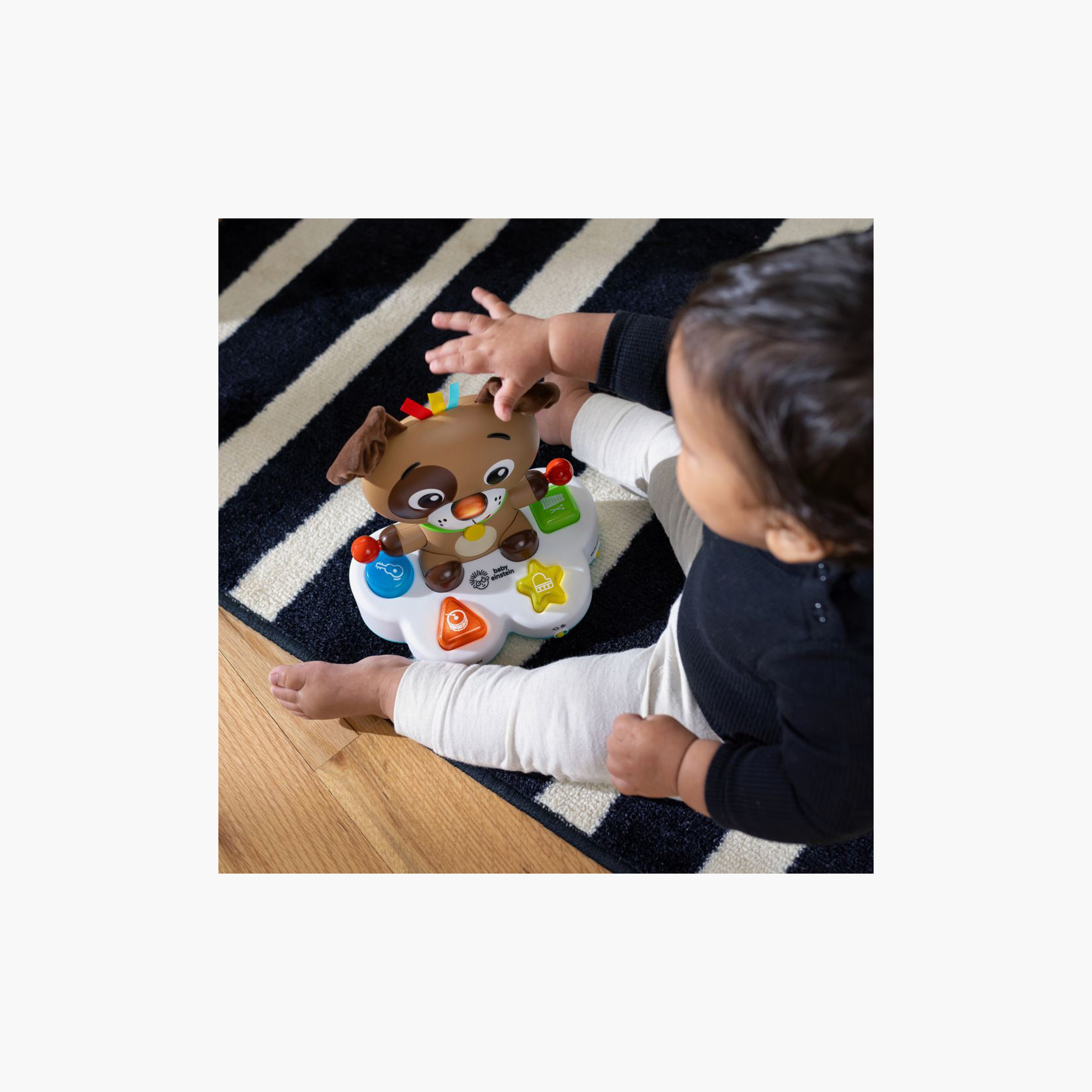 Baby Einstein Drum & Learn Dean Musical Learning Toy - 6 Months+-toys-babyandtoddlertoys-lightsandmusicaltoys-image-3
