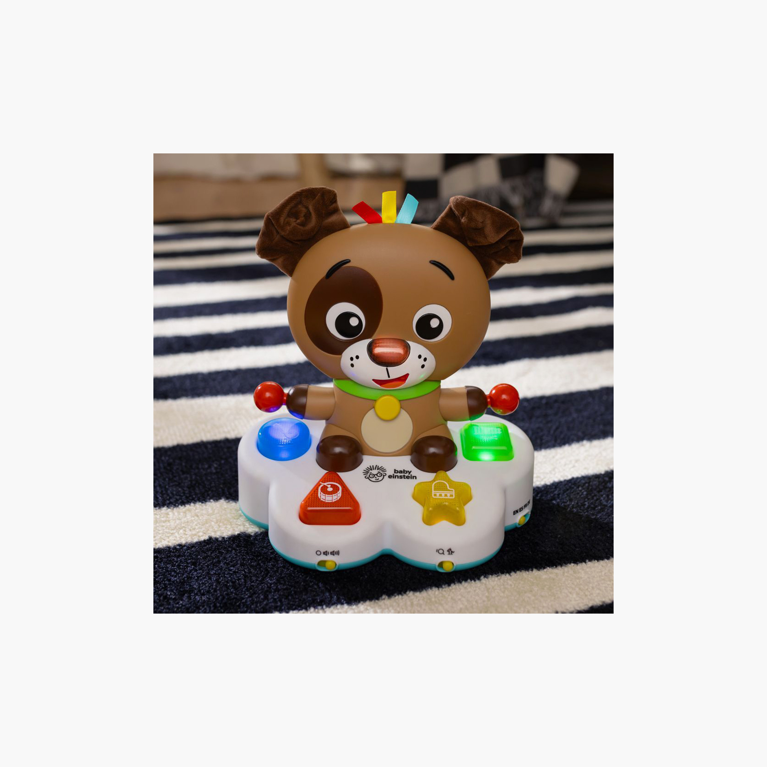 Baby Einstein Drum & Learn Dean Musical Learning Toy - 6 Months+-toys-babyandtoddlertoys-lightsandmusicaltoys-image-4