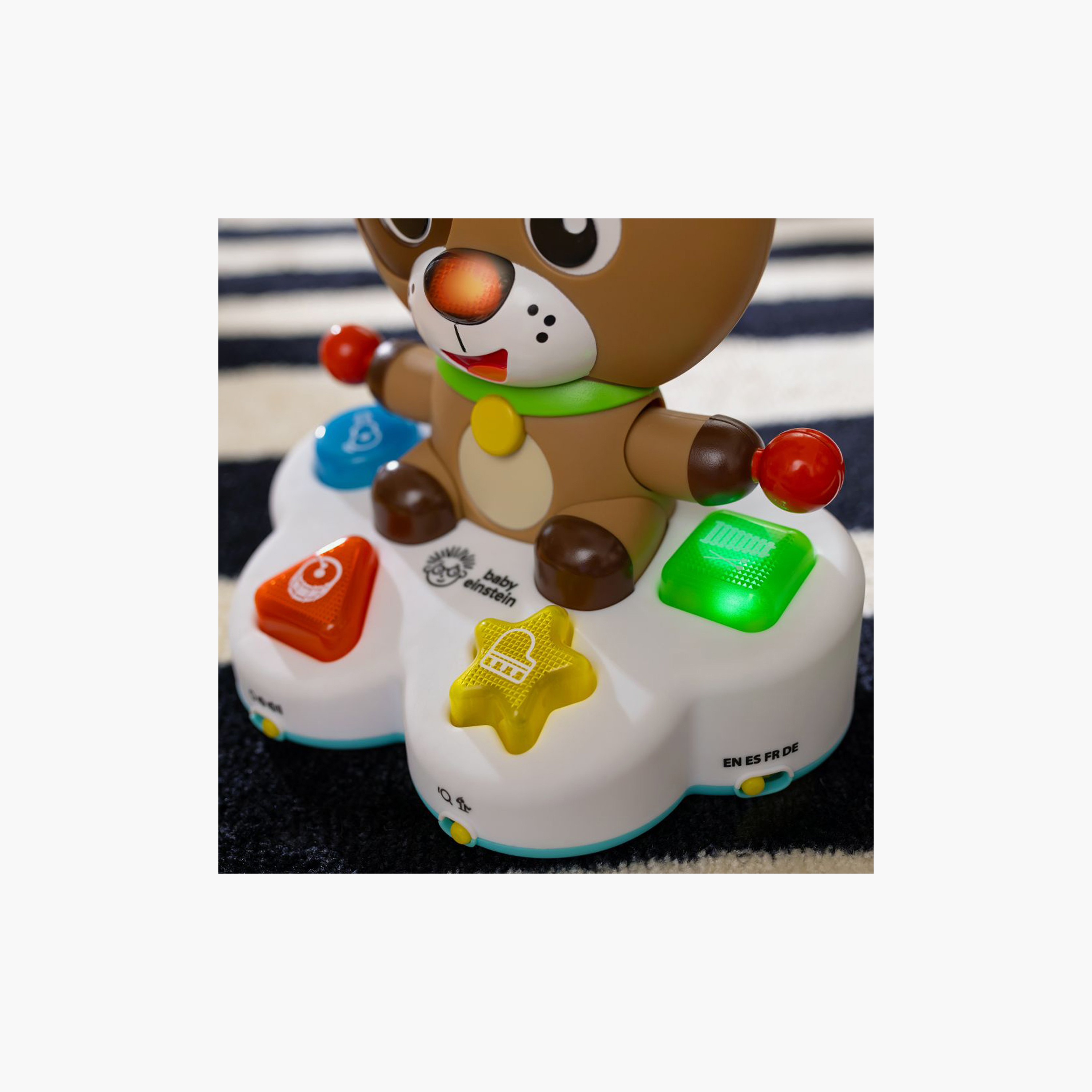Baby Einstein Drum & Learn Dean Musical Learning Toy - 6 Months+-toys-babyandtoddlertoys-lightsandmusicaltoys-image-5
