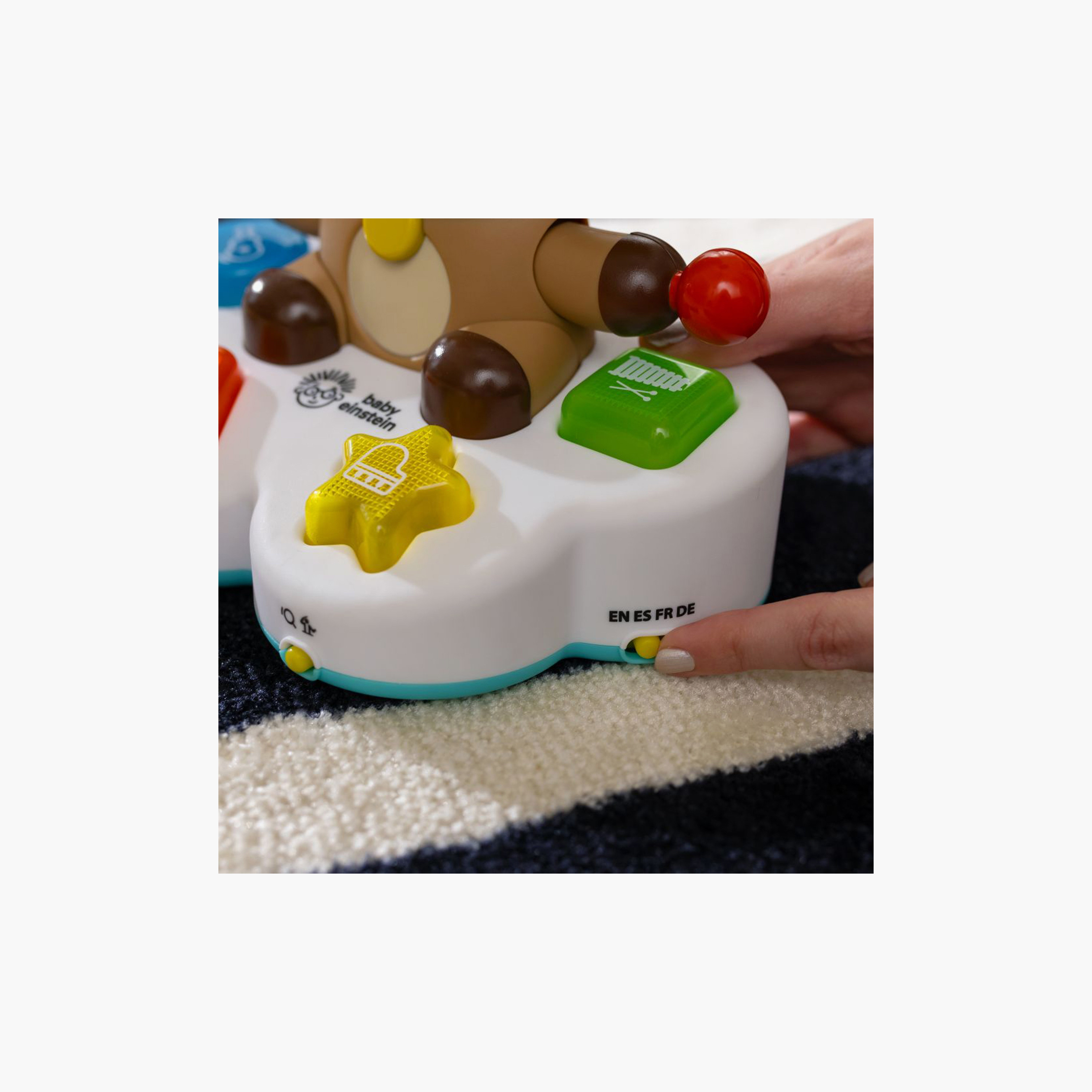 Baby Einstein Drum & Learn Dean Musical Learning Toy - 6 Months+-toys-babyandtoddlertoys-lightsandmusicaltoys-image-6
