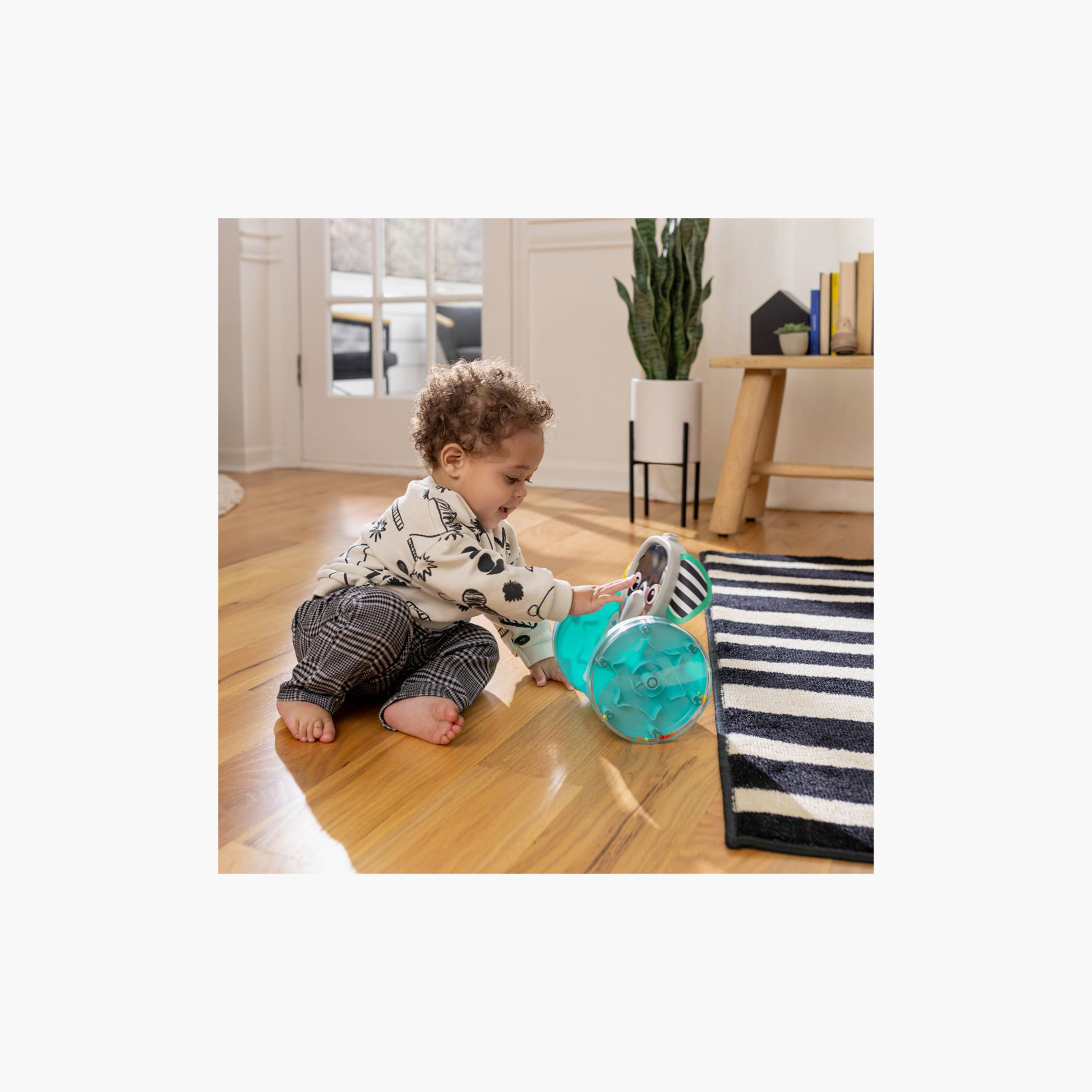 Baby Einstein 2-In-1 Chase & Tap Earl Interactive Crawling Toy - 6 Months+-toys-babyandtoddlertoys-learningtoys-image-4