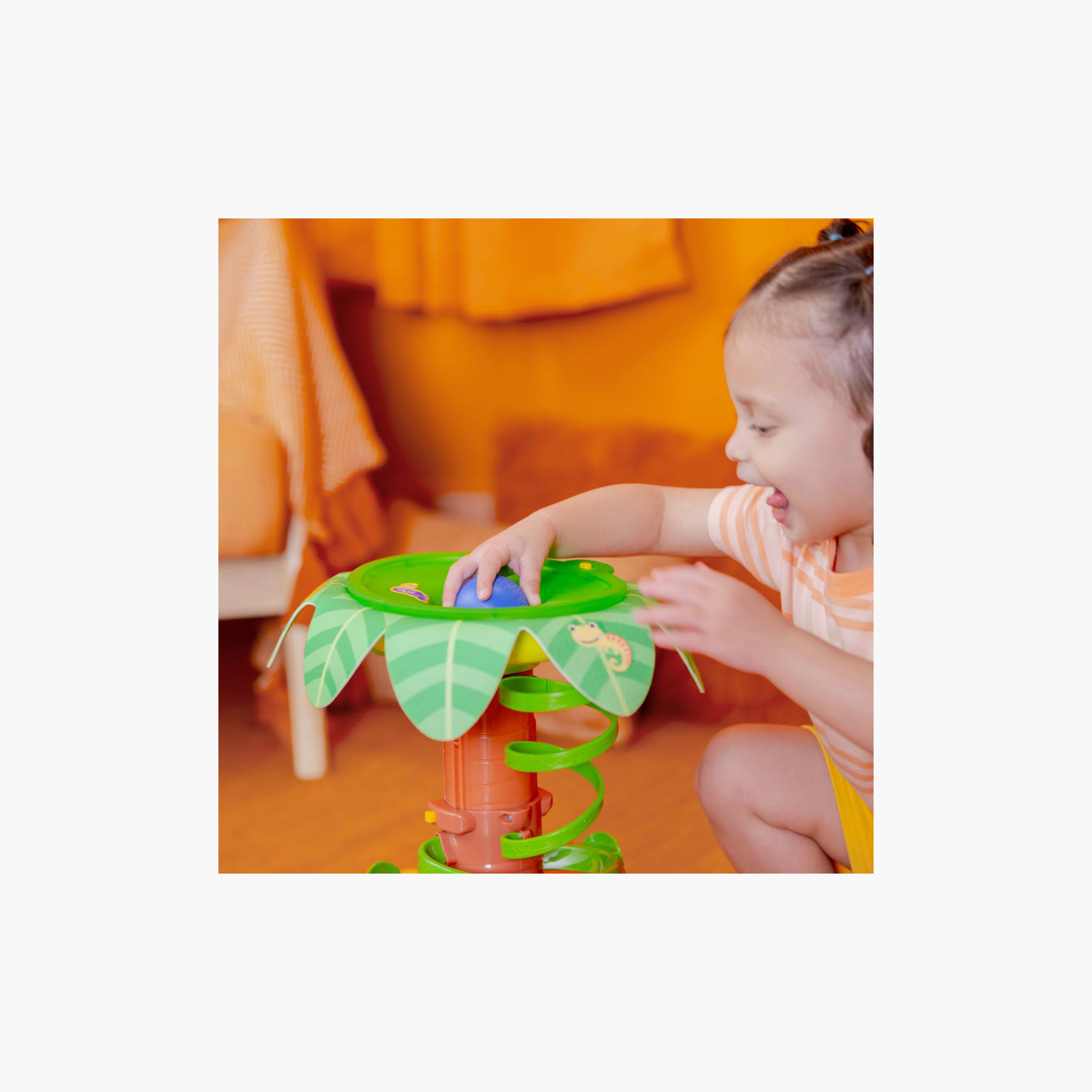 Bright Starts Tropical Twirl Ball Play Toy with Lights & Music- 6 months +-toys-babyandtoddlertoys-lightsandmusicaltoys-image-6