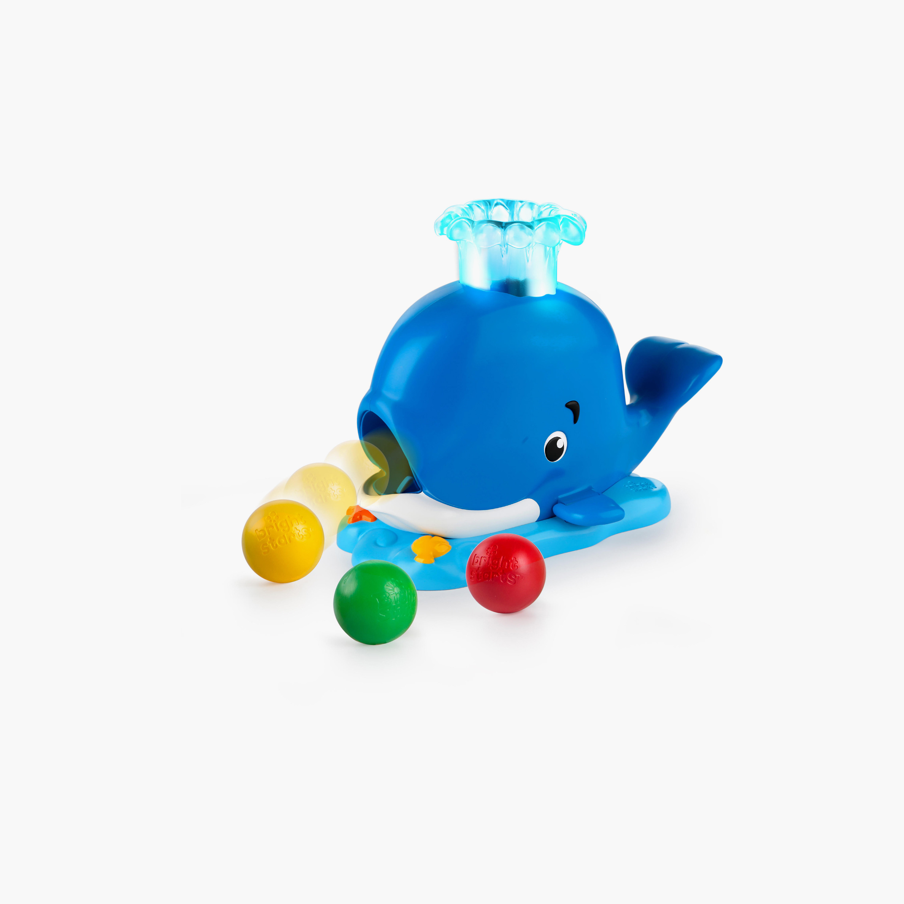Bright Starts Silly Spout Whale Popper Toy with 3-Piece Balls - 6 Months +-toys-babyandtoddlertoys-learningtoys-image-1