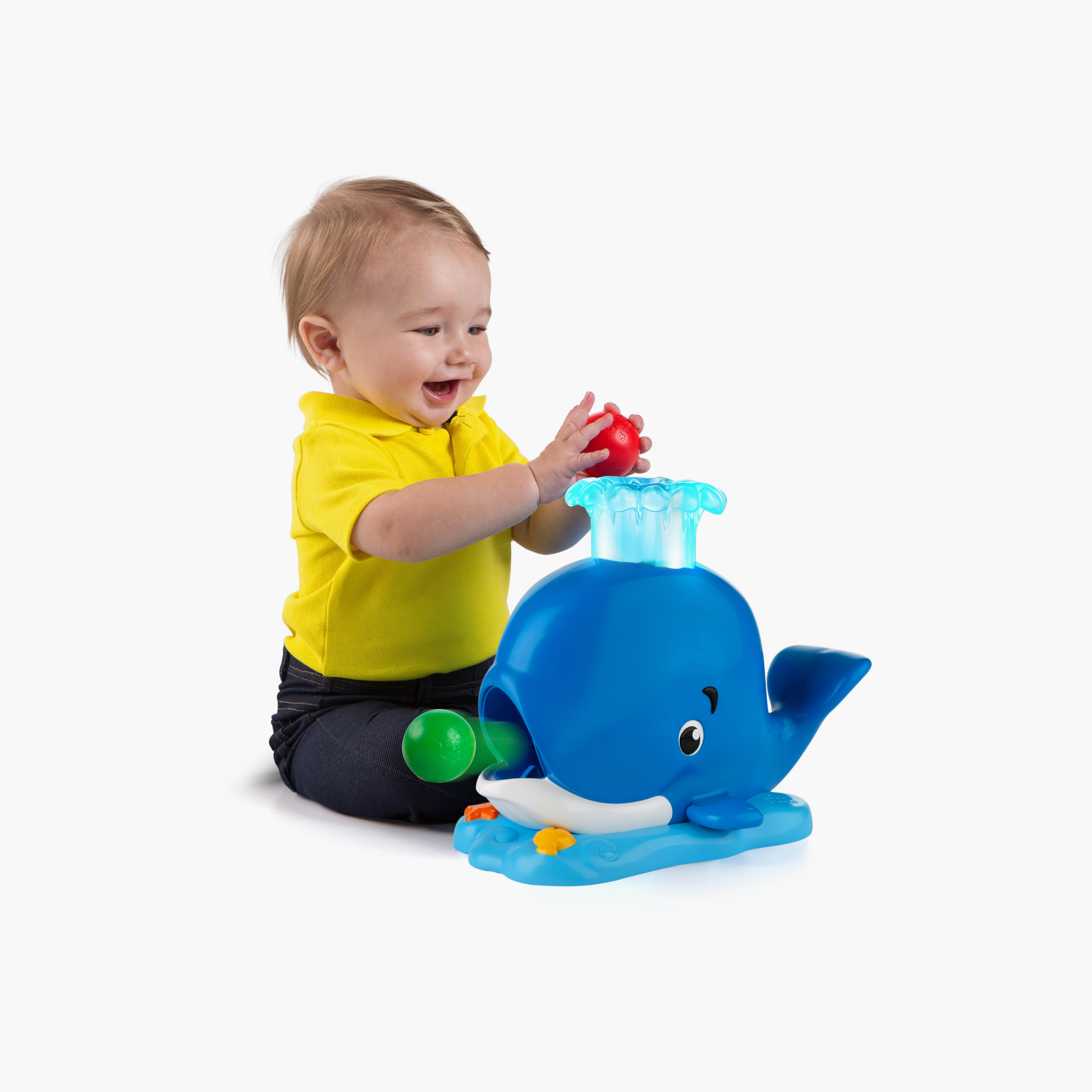 Bright Starts Silly Spout Whale Popper Toy with 3-Piece Balls - 6 Months +-toys-babyandtoddlertoys-learningtoys-image-2