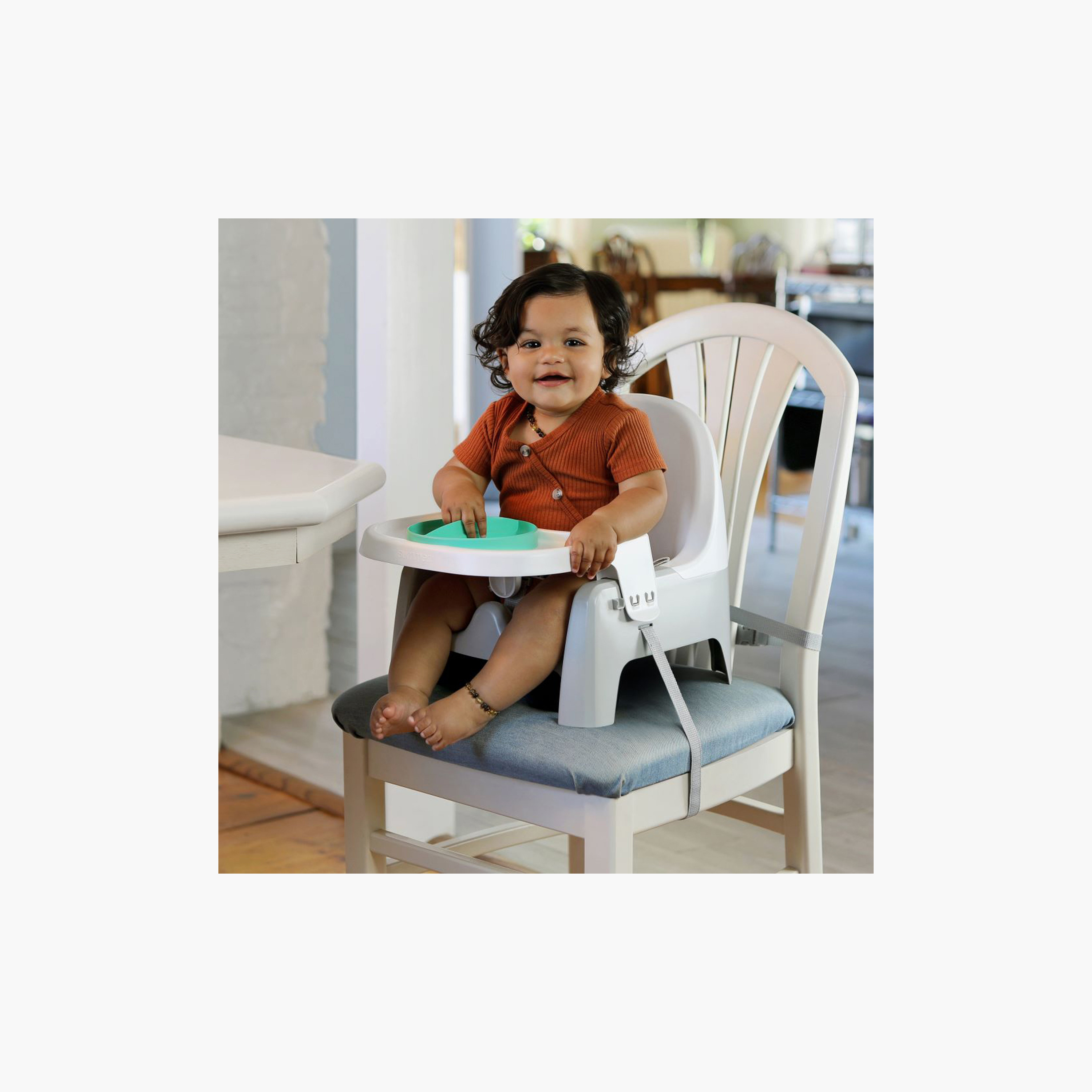 Ingenuity Deluxe Learn-to-Dine Feeding Seat with Tray & 2 Snap-In Plates - 6 Months+-baby-feeding-highchairsandboosters-image-2