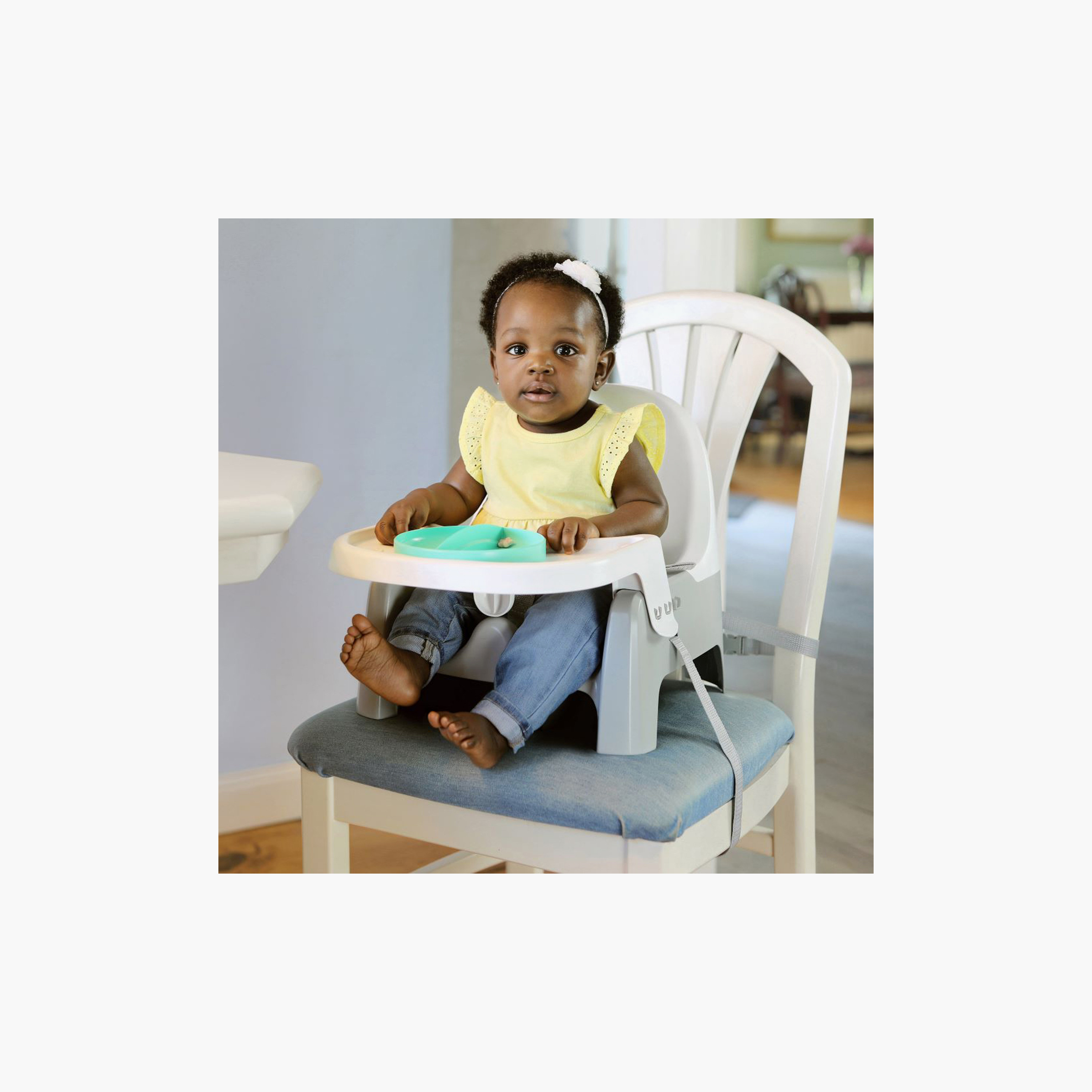 Ingenuity Deluxe Learn-to-Dine Feeding Seat with Tray & 2 Snap-In Plates - 6 Months+-baby-feeding-highchairsandboosters-image-4