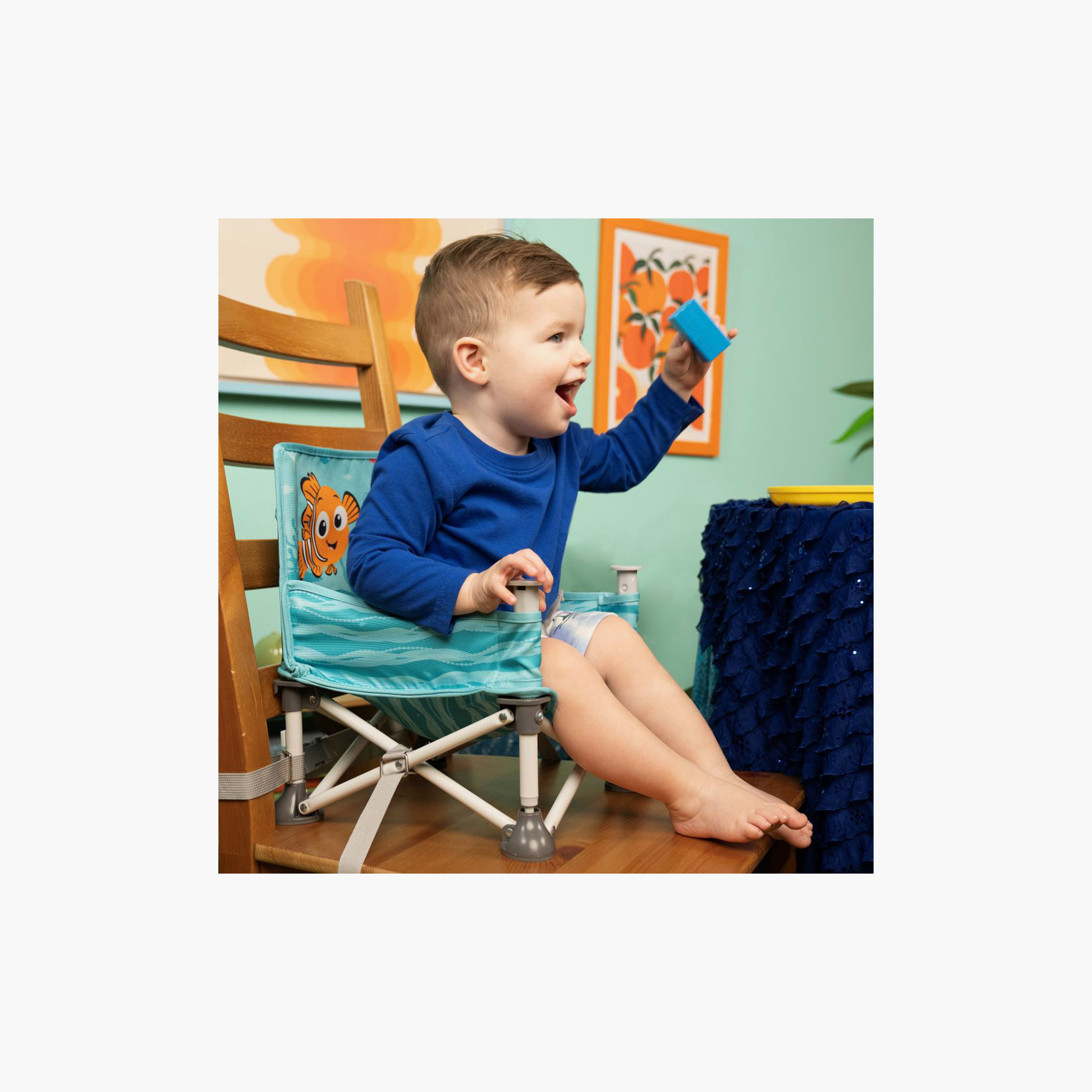 Bright Starts Finding Nemo Pop ‘N Sit Portable Booster Seat - 6 Months to 3 Years-baby-feeding-highchairsandboosters-image-3