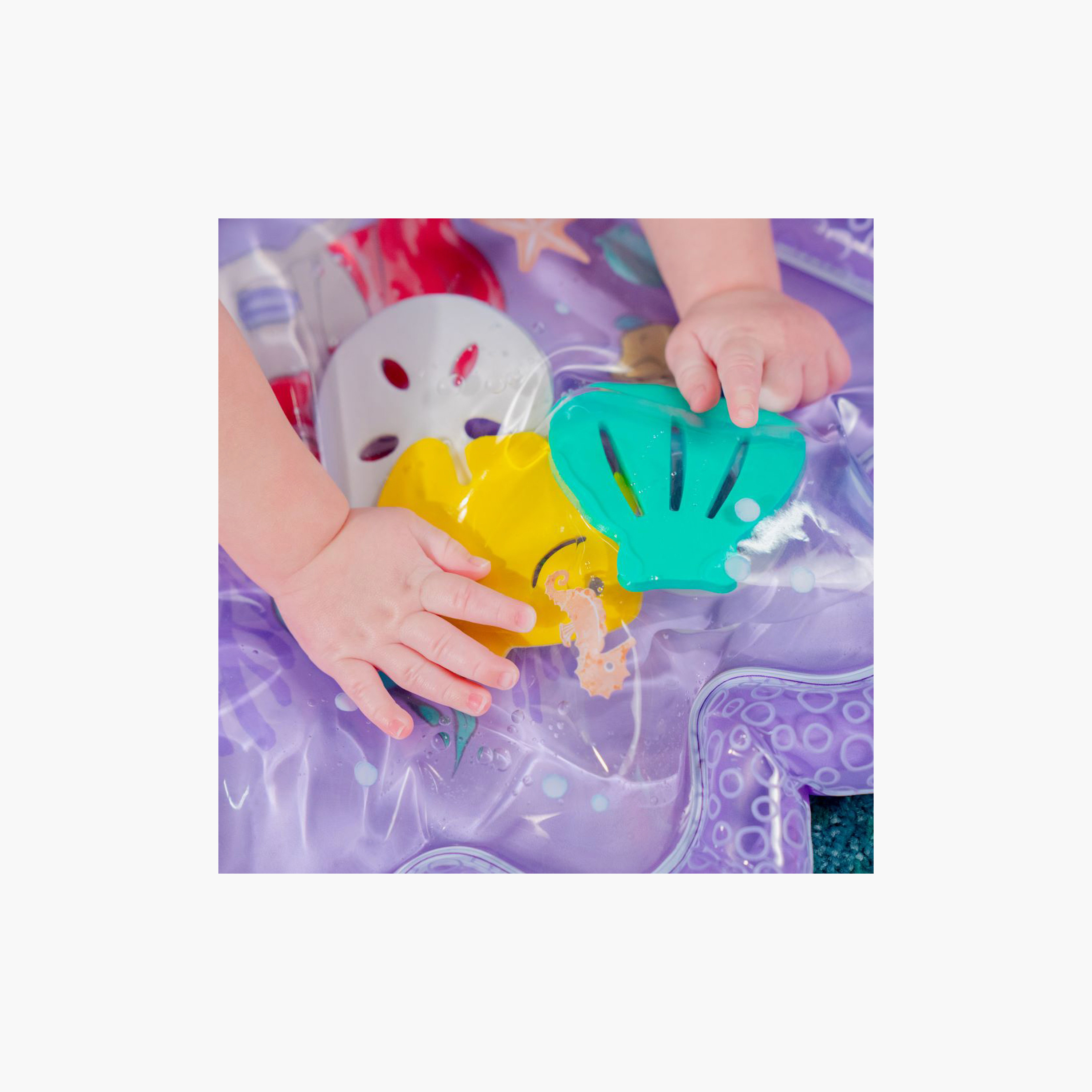 Bright Starts Disney Princess Ariel Tummy Time Water Mat - Newborn+-baby-infantactivity-playpensandplaymats-image-3