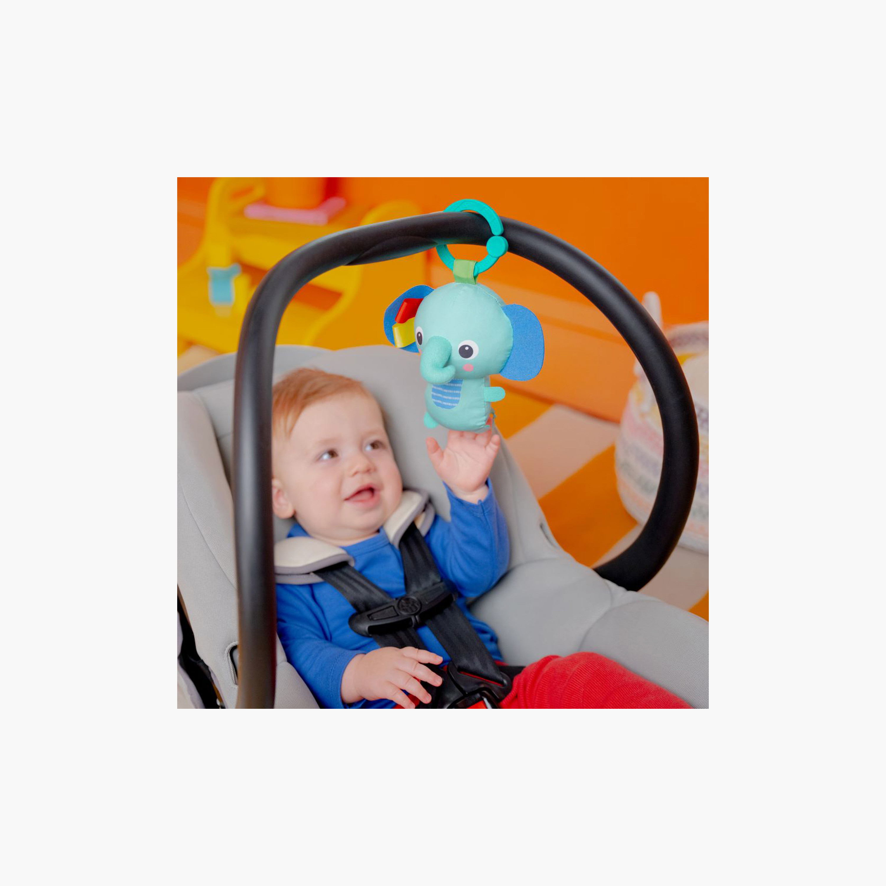 Bright Starts Wild Wiggles FoldAway Activity Gym & Play Mat with Take-Along Toys - 0-12 Months-baby-infantactivity-playgyms-image-3