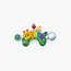Baby Einstein Cal-A-Pillow Tummy Time Activity Pillow - 0-12 months-toys-babyandtoddlertoys-learningtoys-image-1
