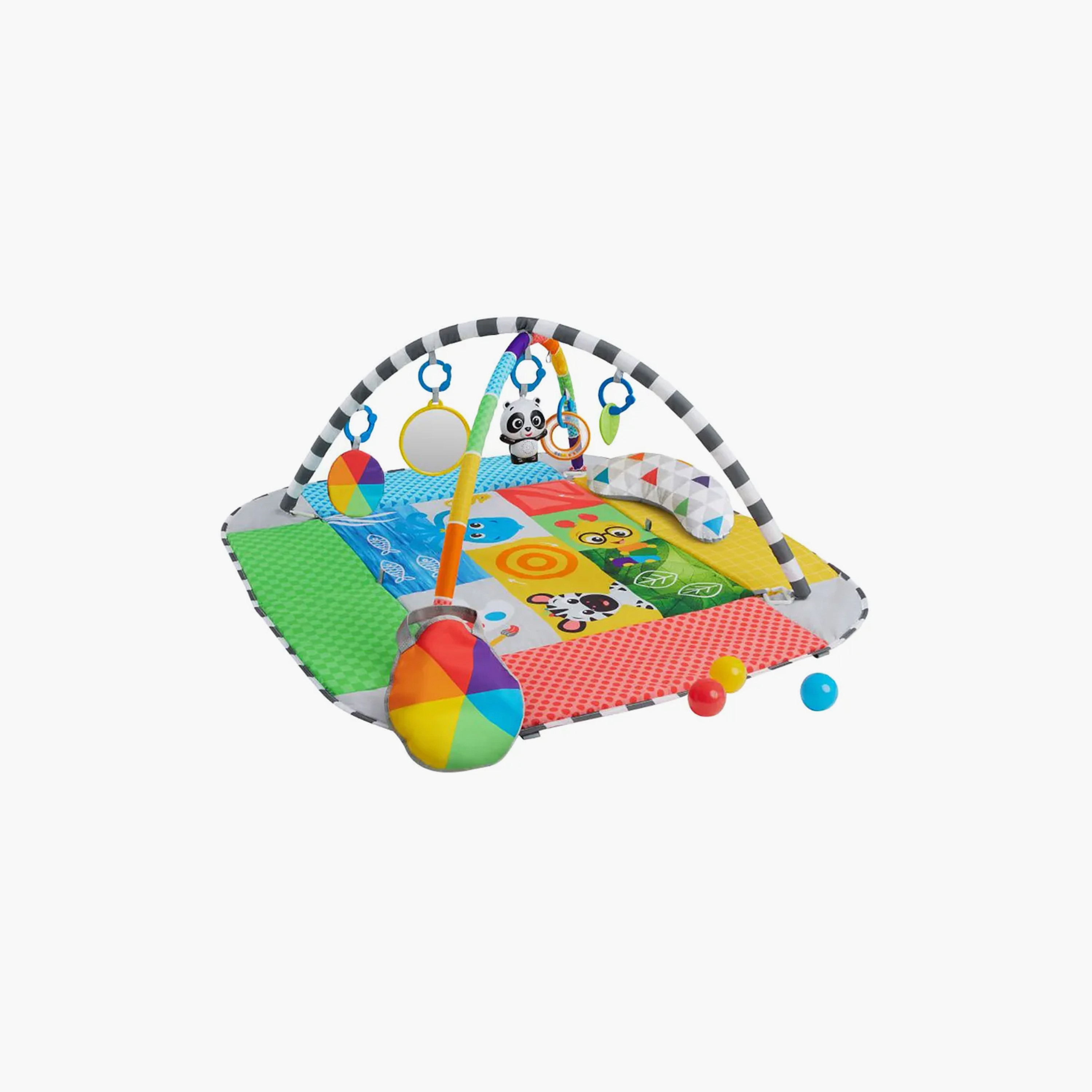 Baby Einstein 5-in-1 Patch's Playspace Activity Mat & Ball Pit Gym with Music - Newborn+-baby-infantactivity-playgyms-image-1