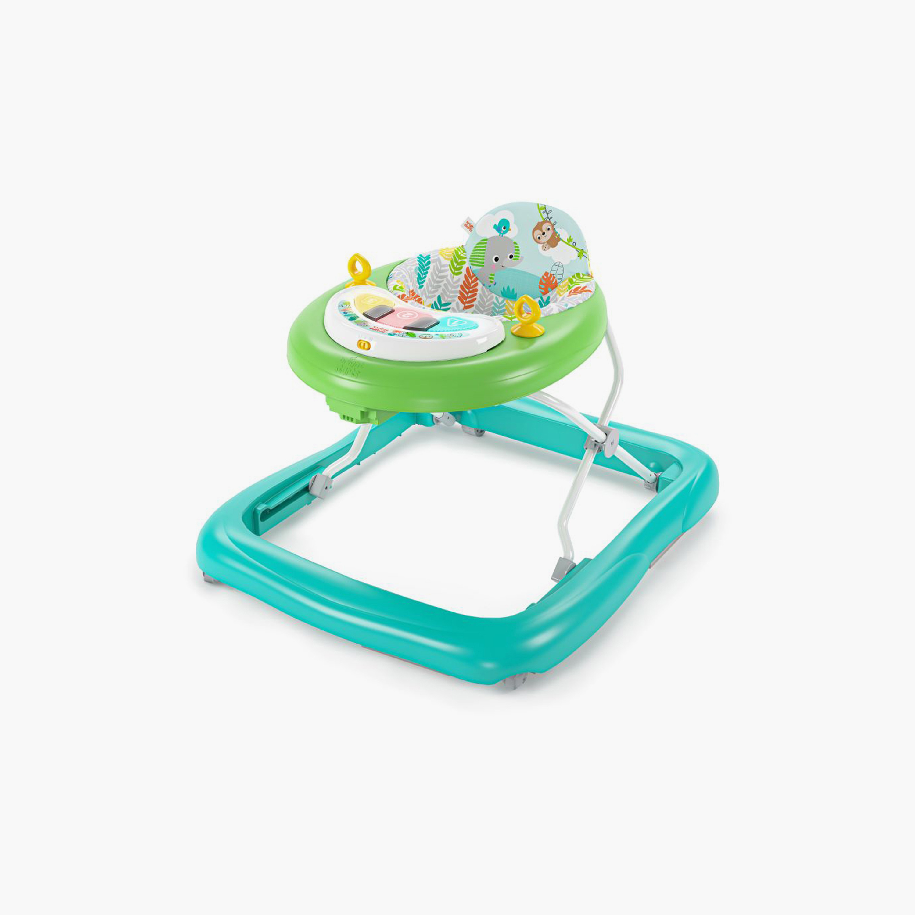 Bright Starts Tiny Trek 2-in-1 Foldable Baby Activity Walker with Music - 6 Months+-baby-infantactivity-walkers-image-1