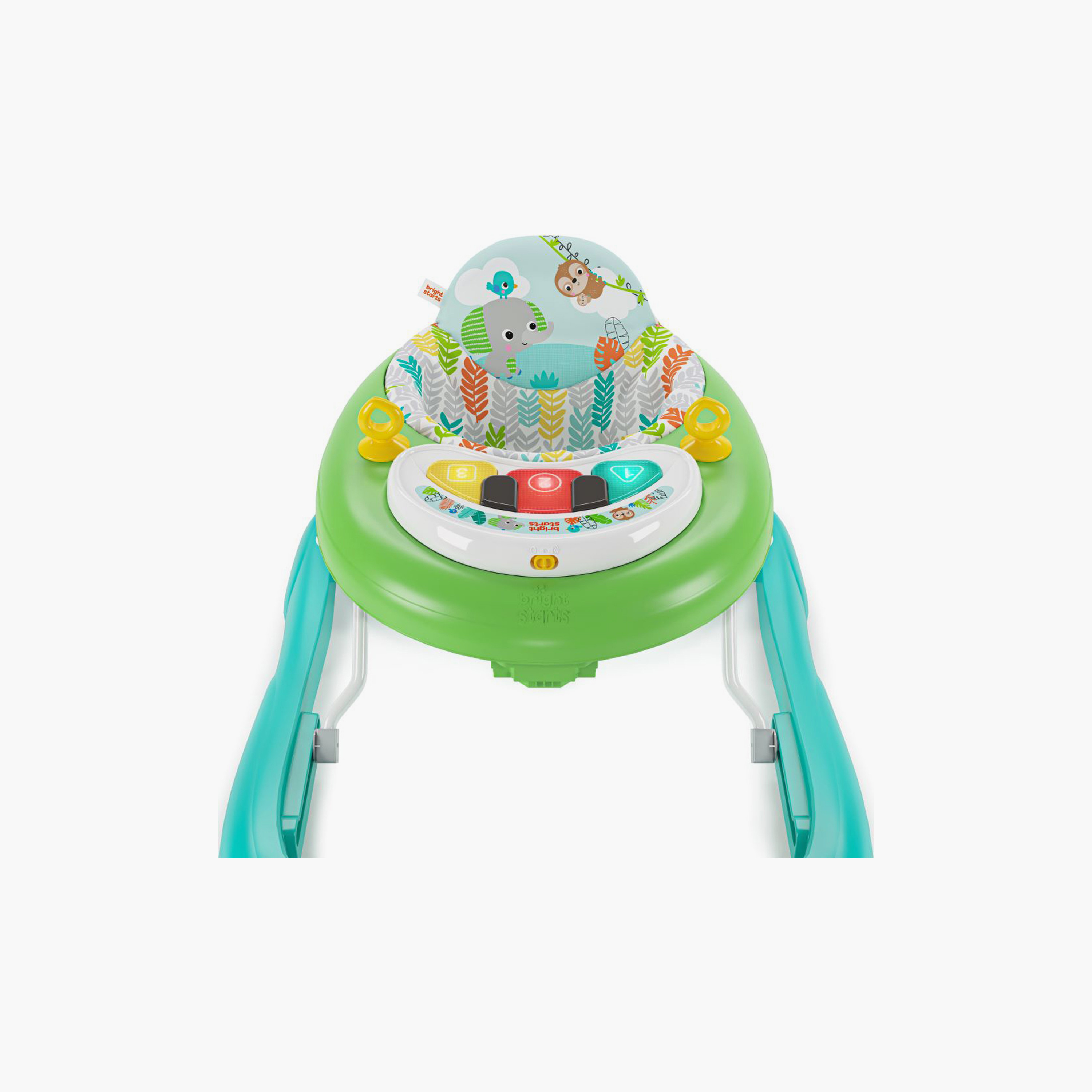 Bright Starts Tiny Trek 2-in-1 Foldable Baby Activity Walker with Music - 6 Months+-baby-infantactivity-walkers-image-2