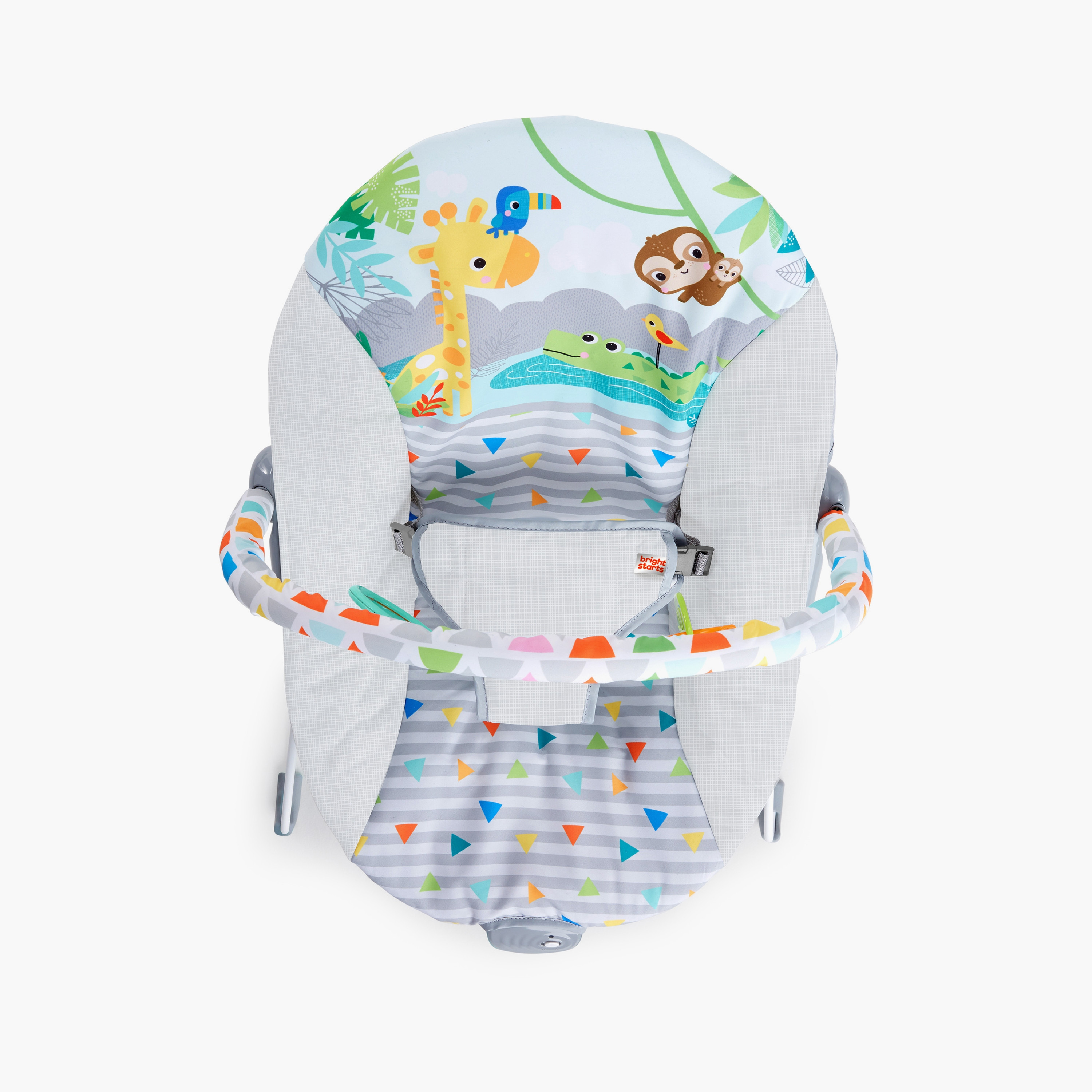 كرسي هزاز  سافاري فان  من برايت ستارتس - للأطفال من 0 إلى 6 أشهر-baby-infantactivity-bouncers-image-2