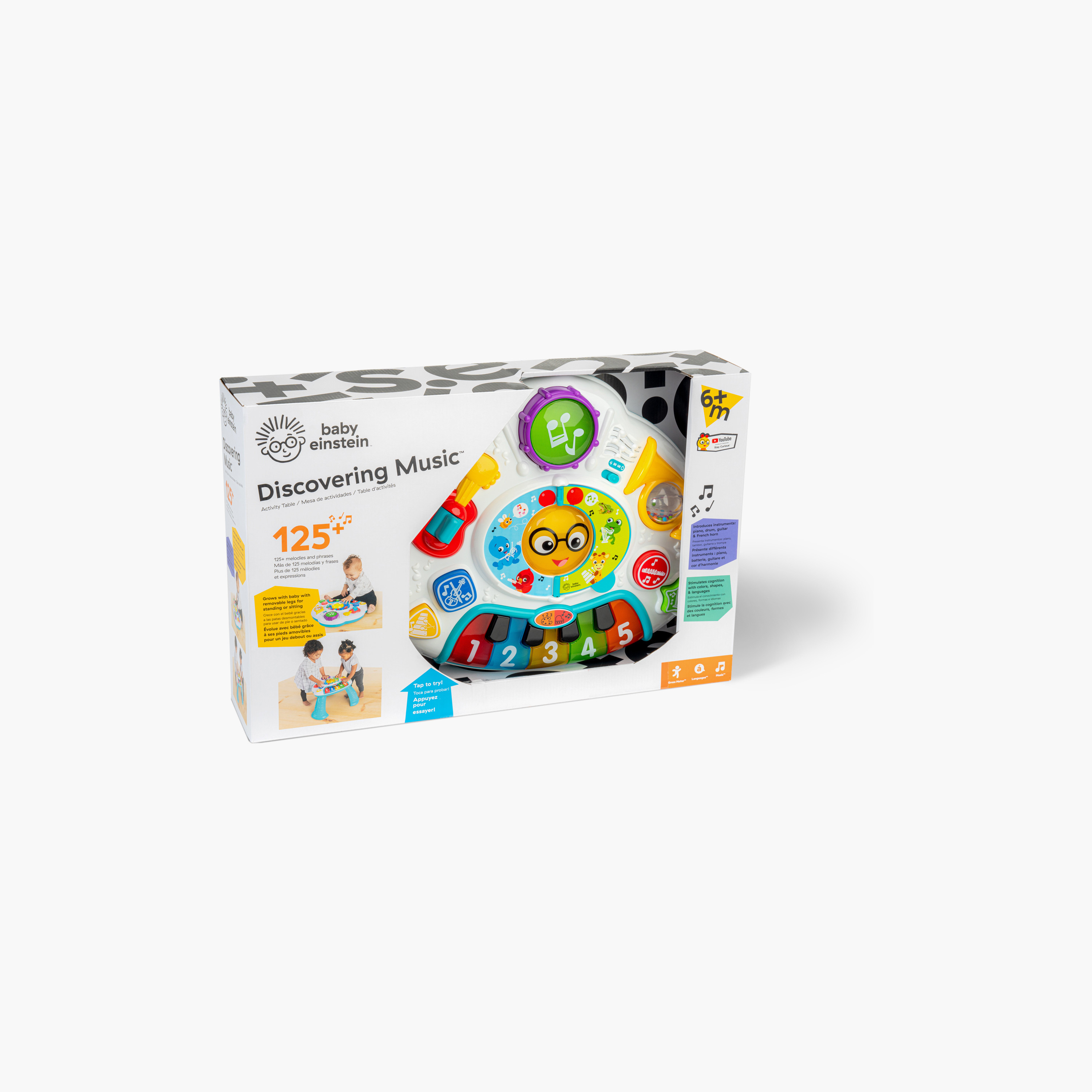 Baby Einstein Discovering Music Activity Table - 6 Months+-toys-babyandtoddlertoys-lightsandmusicaltoys-image-6