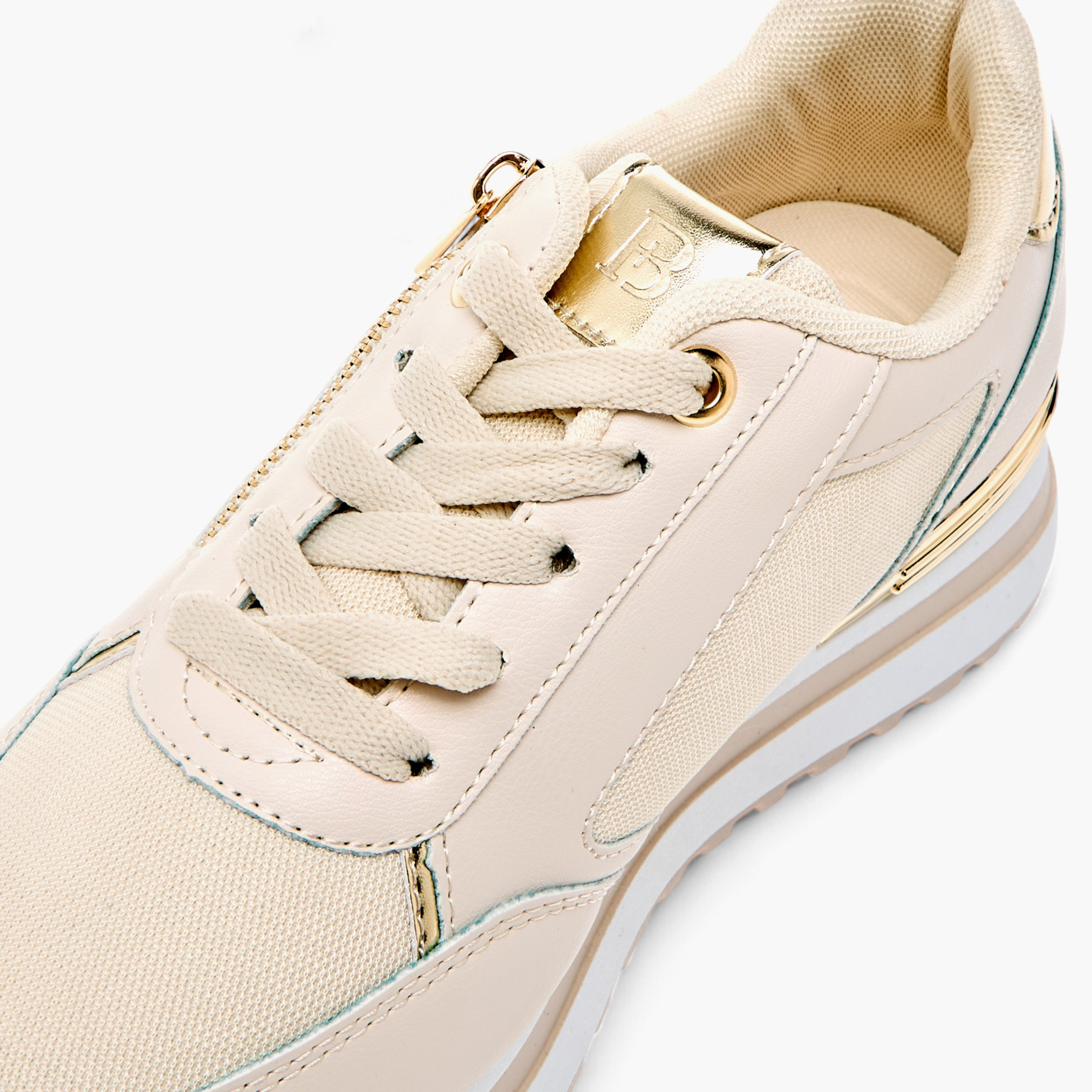 Flora Bella Panelled Sneakers with Lace-Up Closure-women-shoes-sneakers-image-4