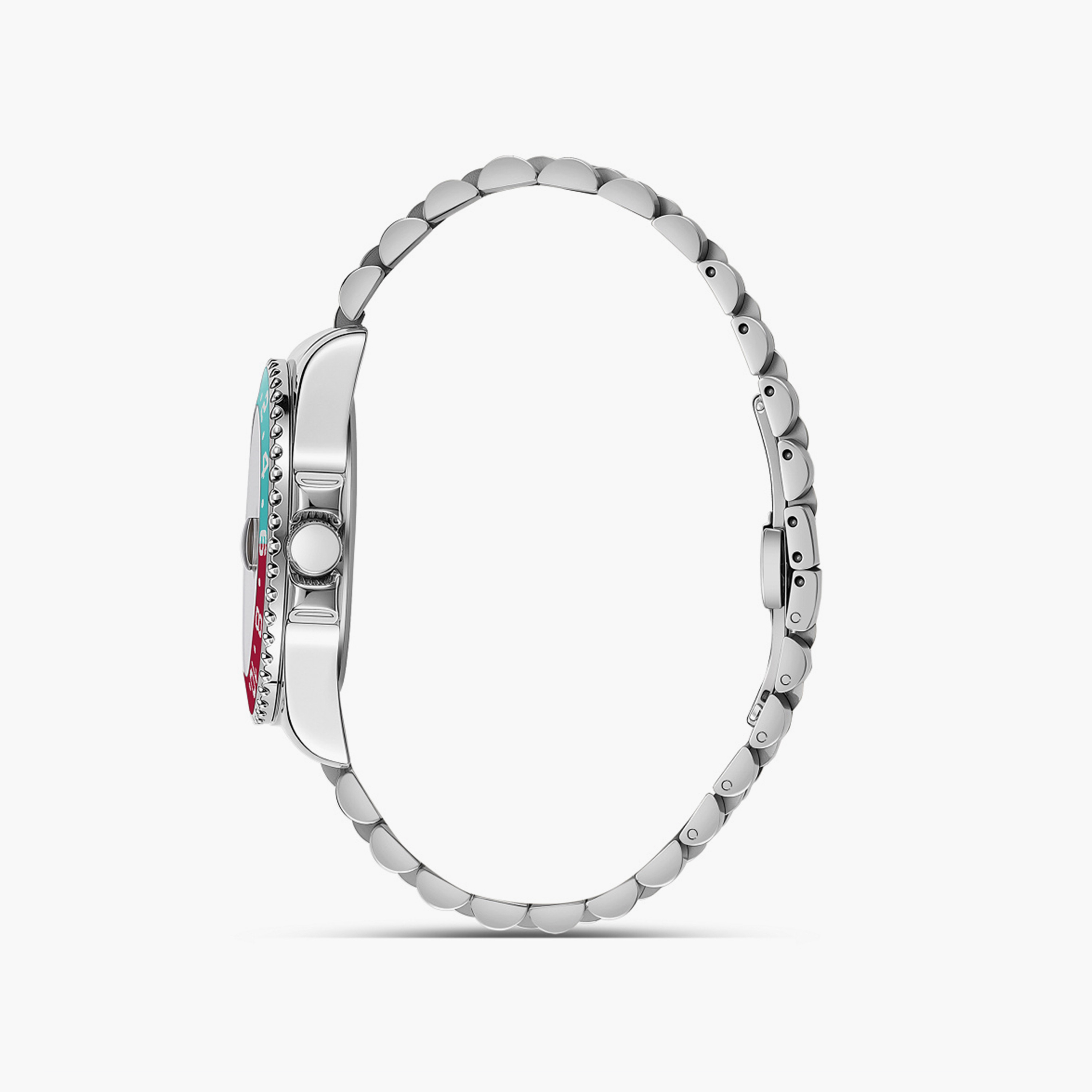 Omax Men's 40MM Silver Analog Metal Strap Watch | SQ-AD001PD3I-men-watchesandjewellery-watches-image-2