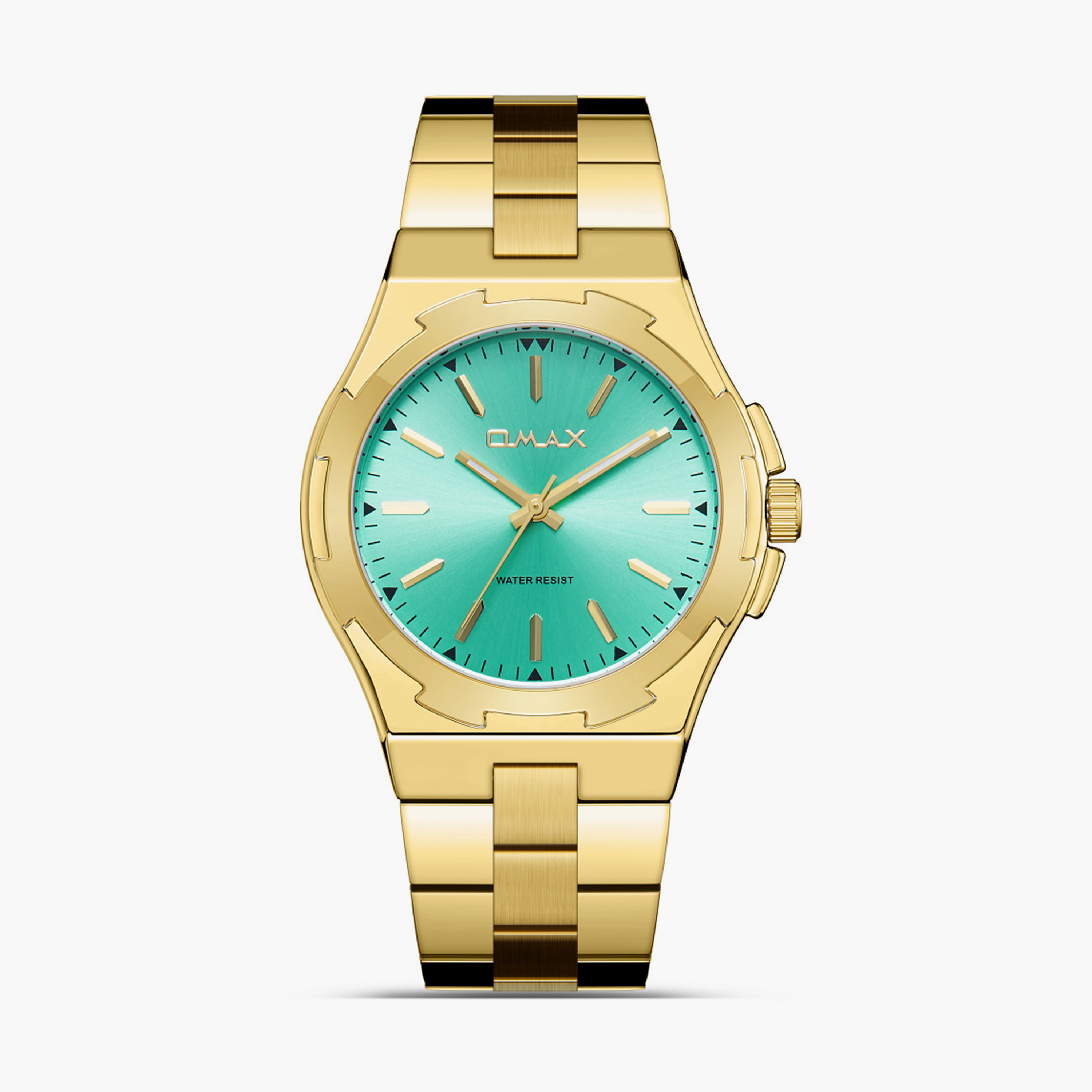 Omax Men's 40MM Gold Analog Metal Strap Watch | SQ-AS001G31I-men-watchesandjewellery-watches-image-4