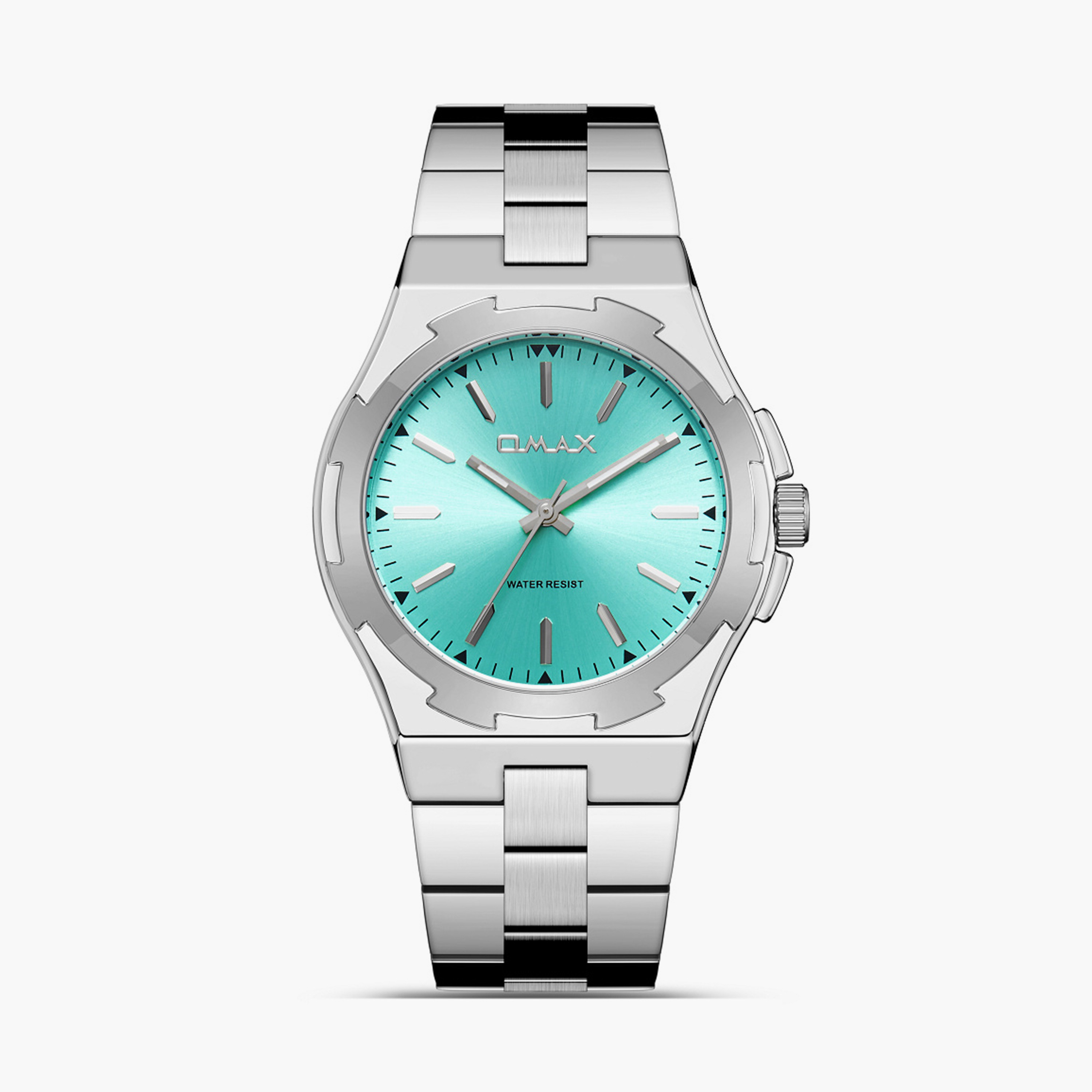أوماكس- ساعة تناظرية   للرجال  سوار معدني  لون فضي   40مم | SQ-AS001P63I-men-watchesandjewellery-watches-image-6