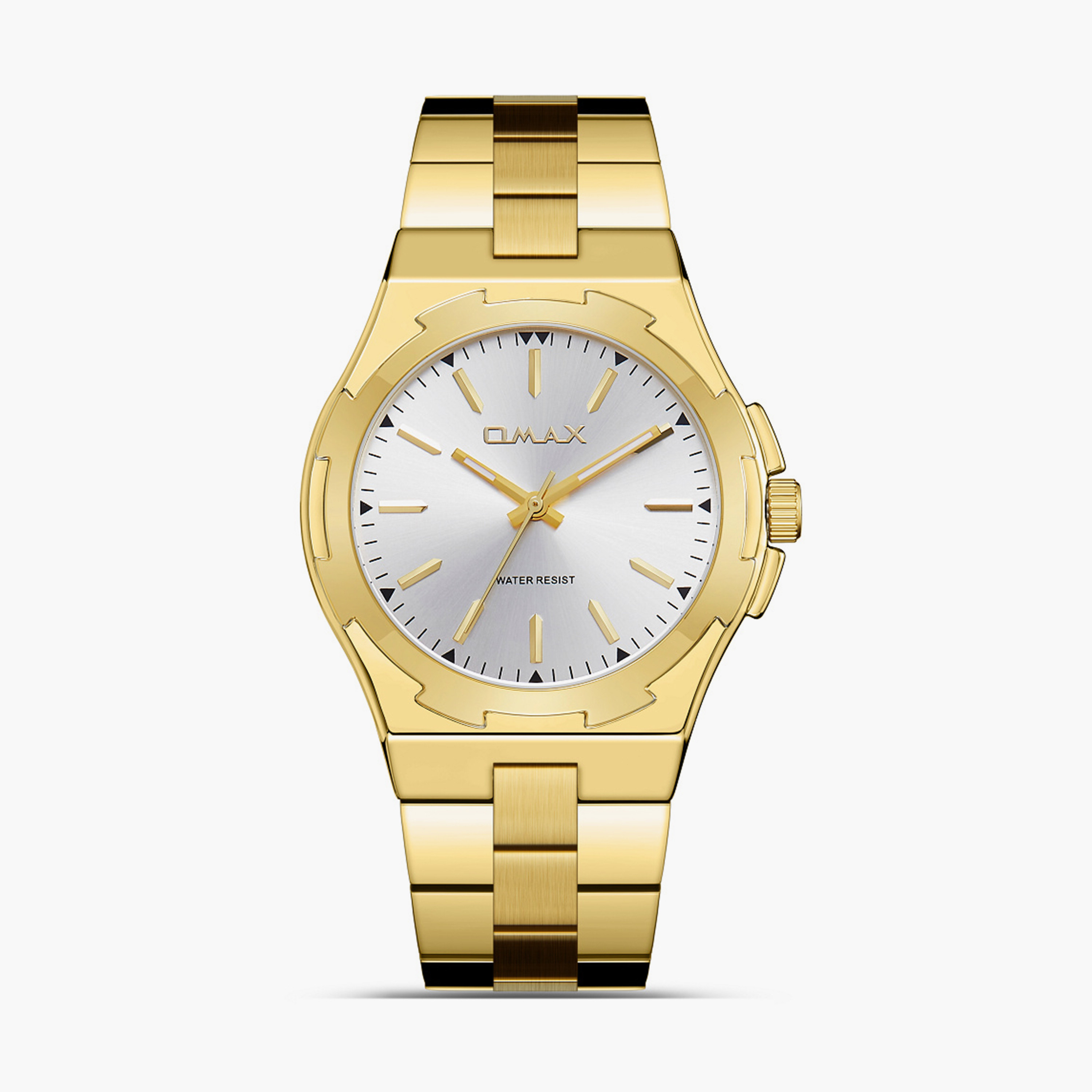 Omax Men's 40MM Gold Analog Metal Strap Watch | SQ-AS001G31I-men-watchesandjewellery-watches-image-1