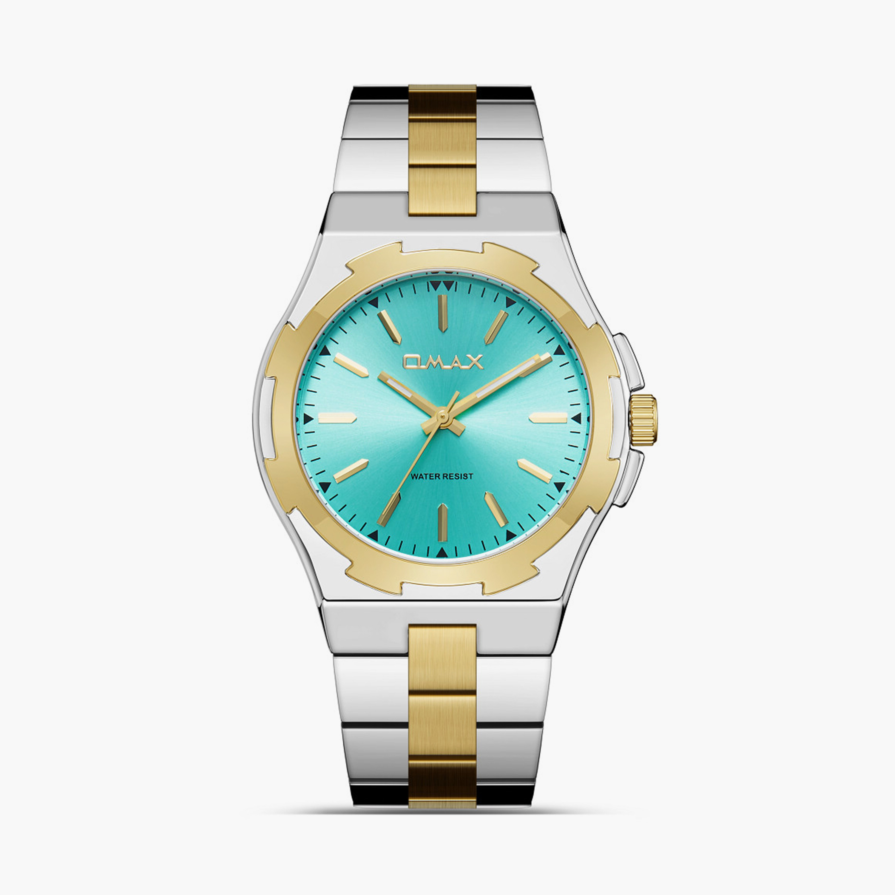 أوماكس- ساعة تناظرية   للرجال  سوار معدني  لون مزدوج   40مم | SQ-AS001T2II-men-watchesandjewellery-watches-image-1