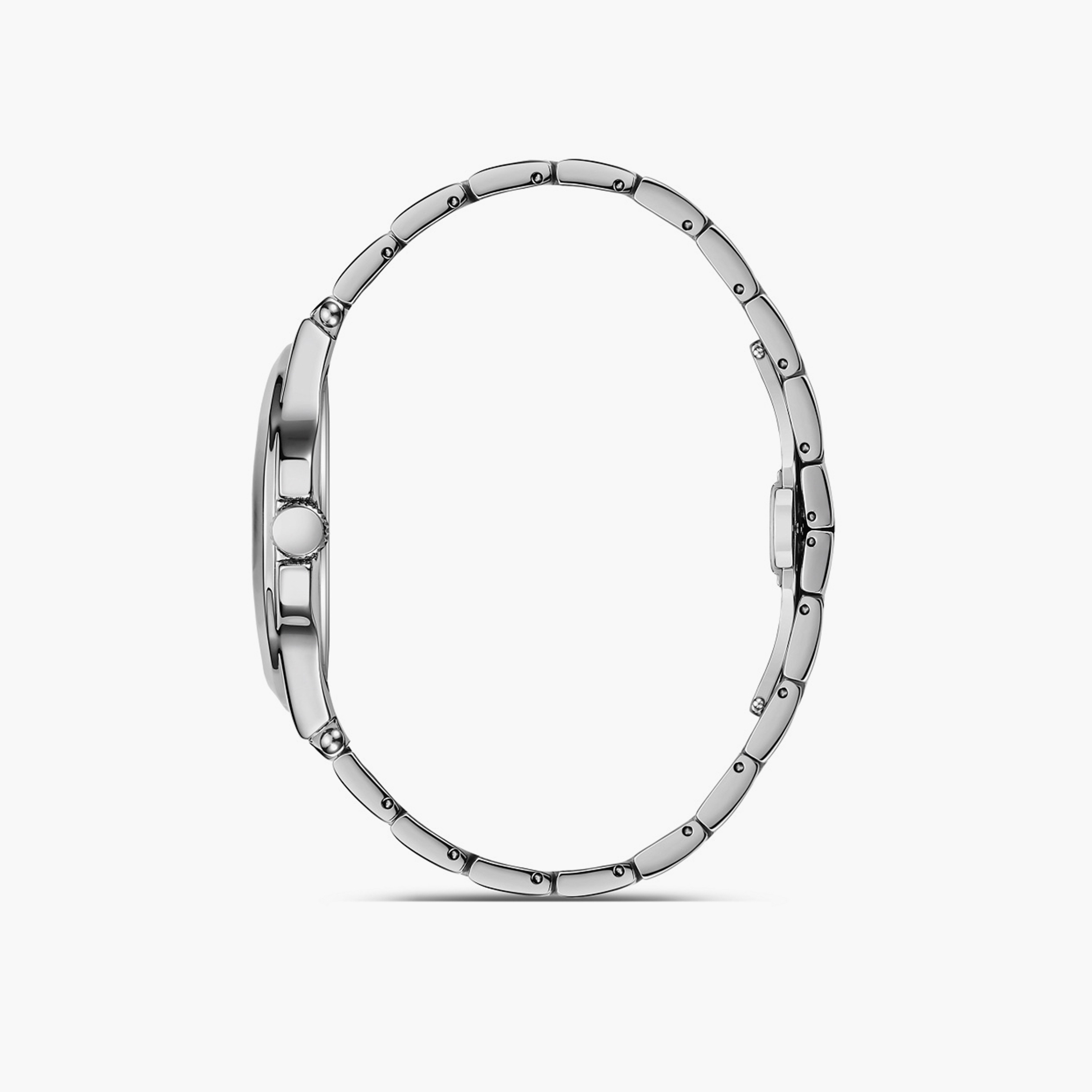 Omax Men's 44MM Silver Analog Metal Strap Watch | SQ-AT001PO3I-men-watchesandjewellery-watches-image-2