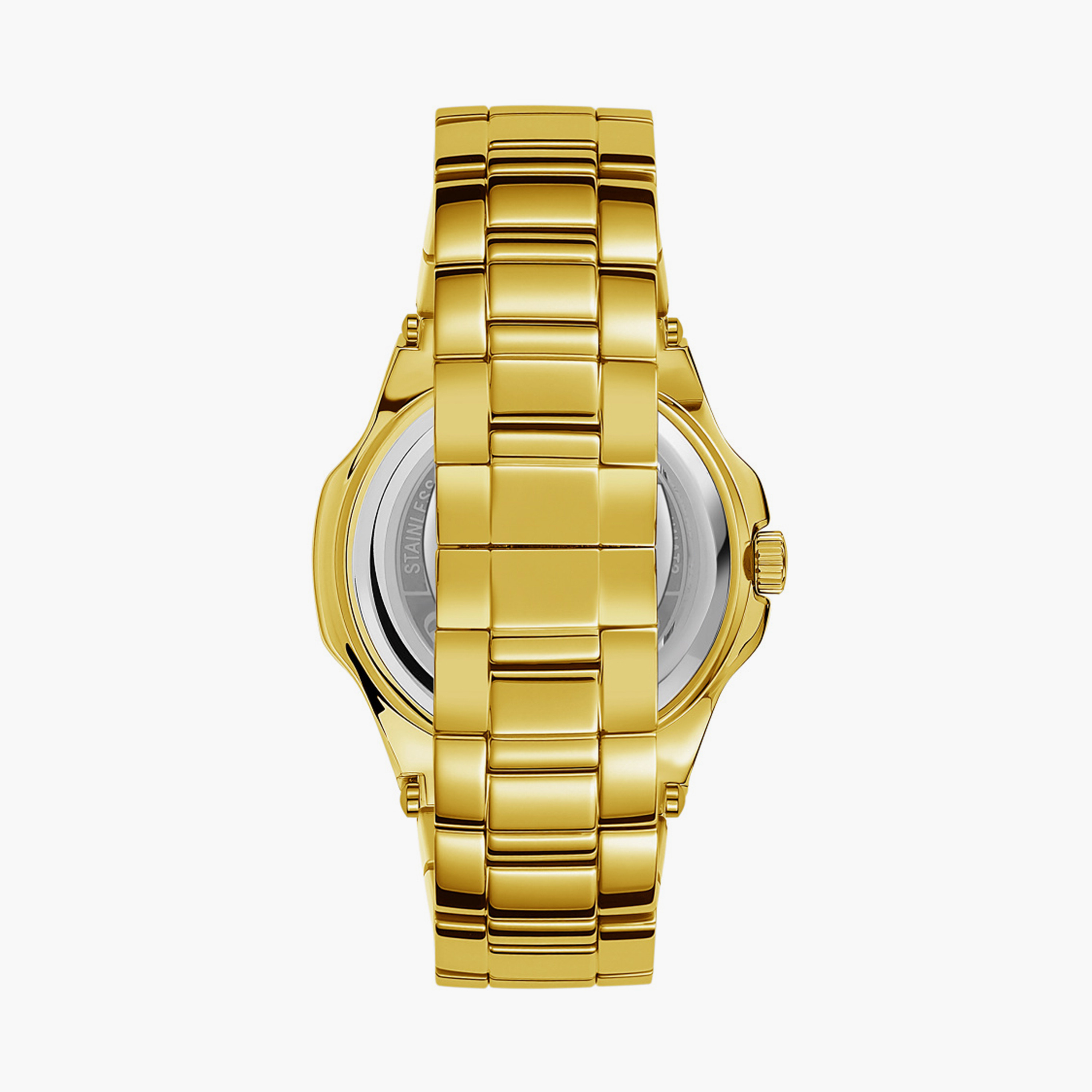 أوماكس- ساعة تناظرية   للرجال  سوار معدني  لون ذهبي   44مم | SQ-AT001G31I-men-watchesandjewellery-watches-image-3