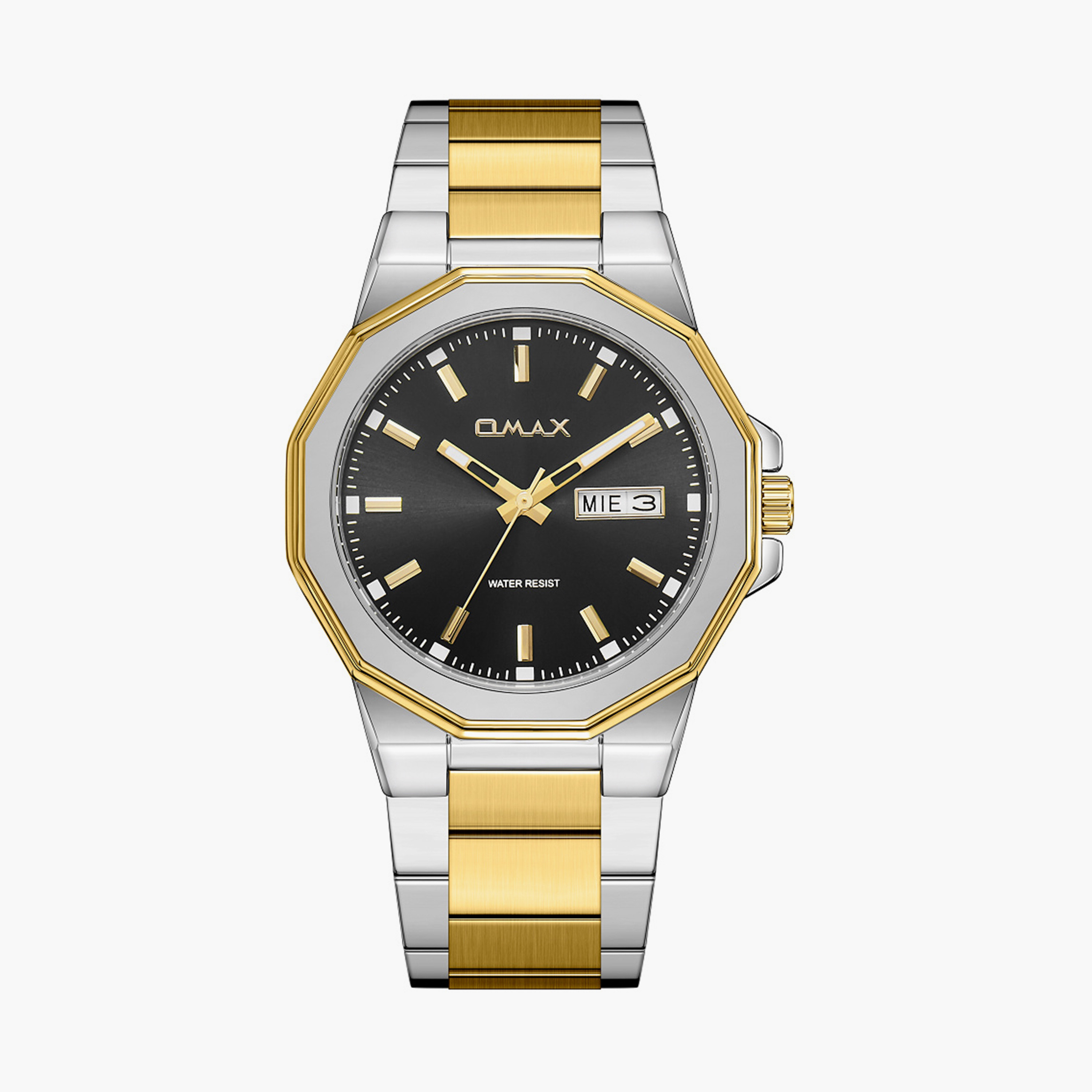Omax Men's 40MM Gold Analog Metal Strap Watch | SQ-AT003G31I-men-watchesandjewellery-watches-image-11