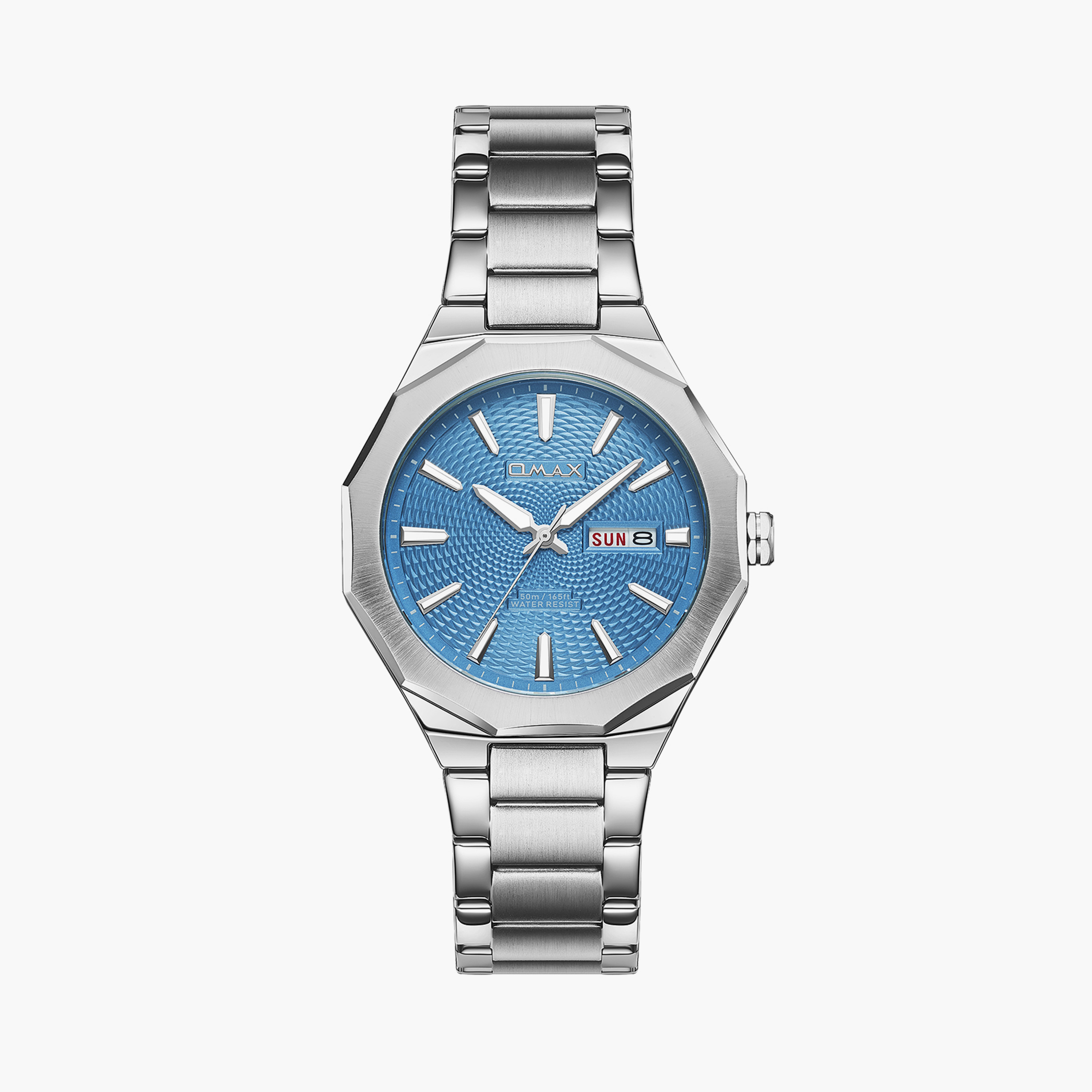 أوماكس- ساعة تناظرية   للرجال  سوار معدني  لون فضي   42مم | 00BFD001I004-men-watchesandjewellery-watches-image-9