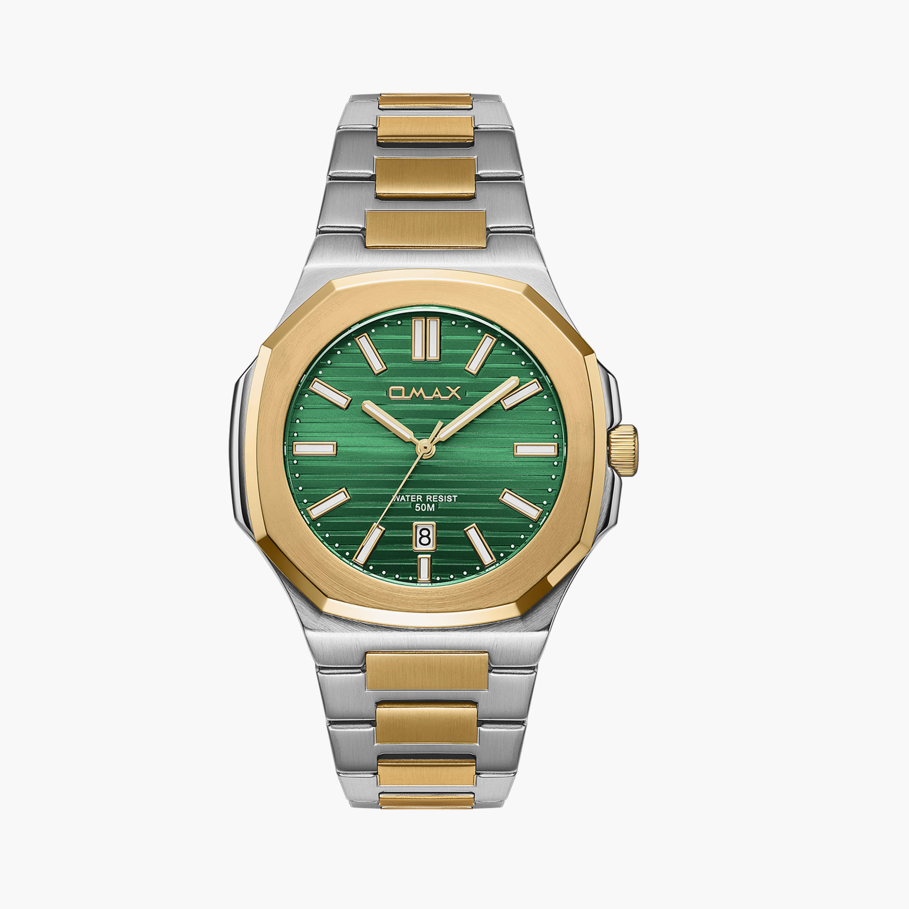 Omax Men's 42MM Dual Tone Analog Metal Strap Watch | 00BFD003A002-men-watchesandjewellery-watches-image-9