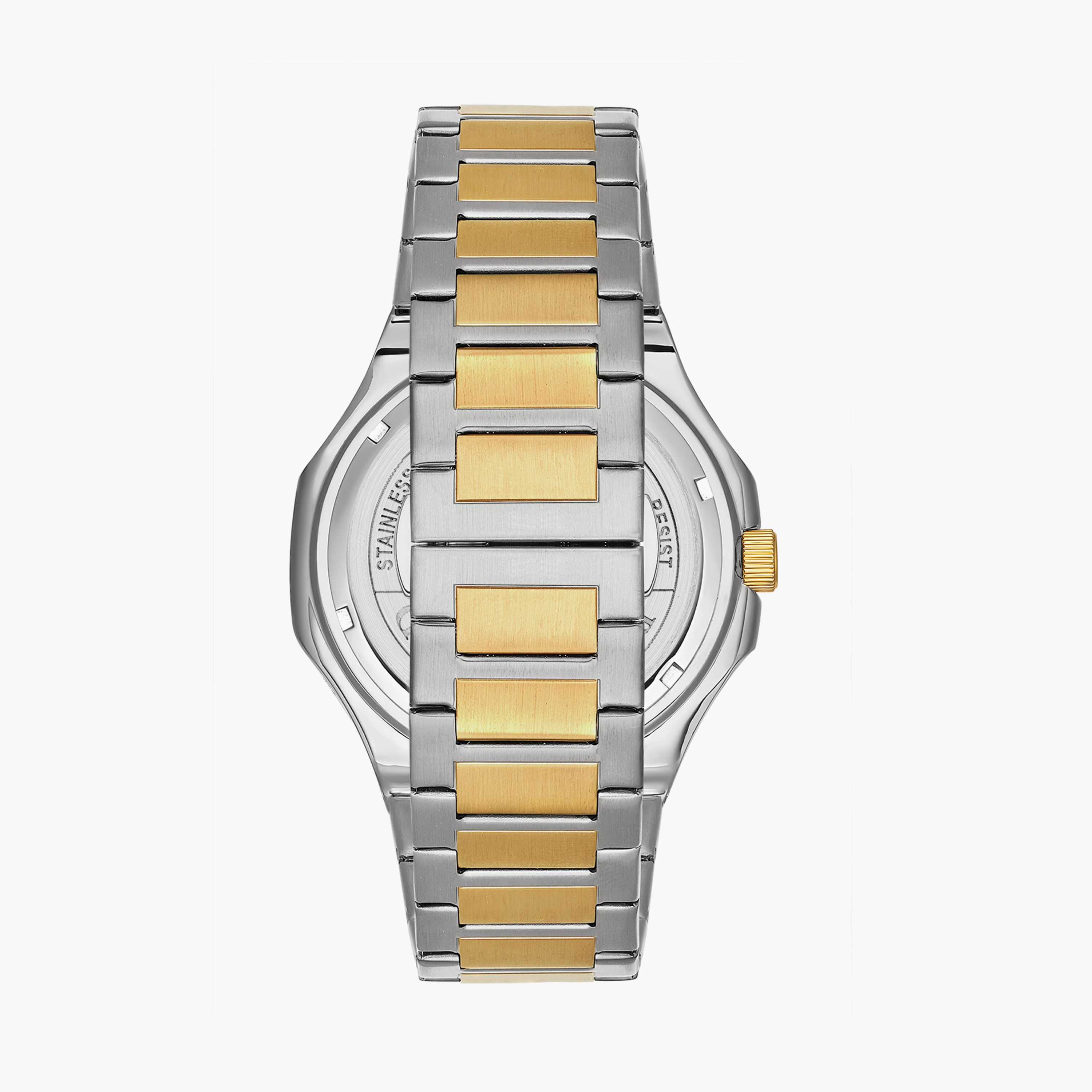 Omax Men's 42MM Dual Tone Analog Metal Strap Watch | 00BFD003A002-men-watchesandjewellery-watches-image-15