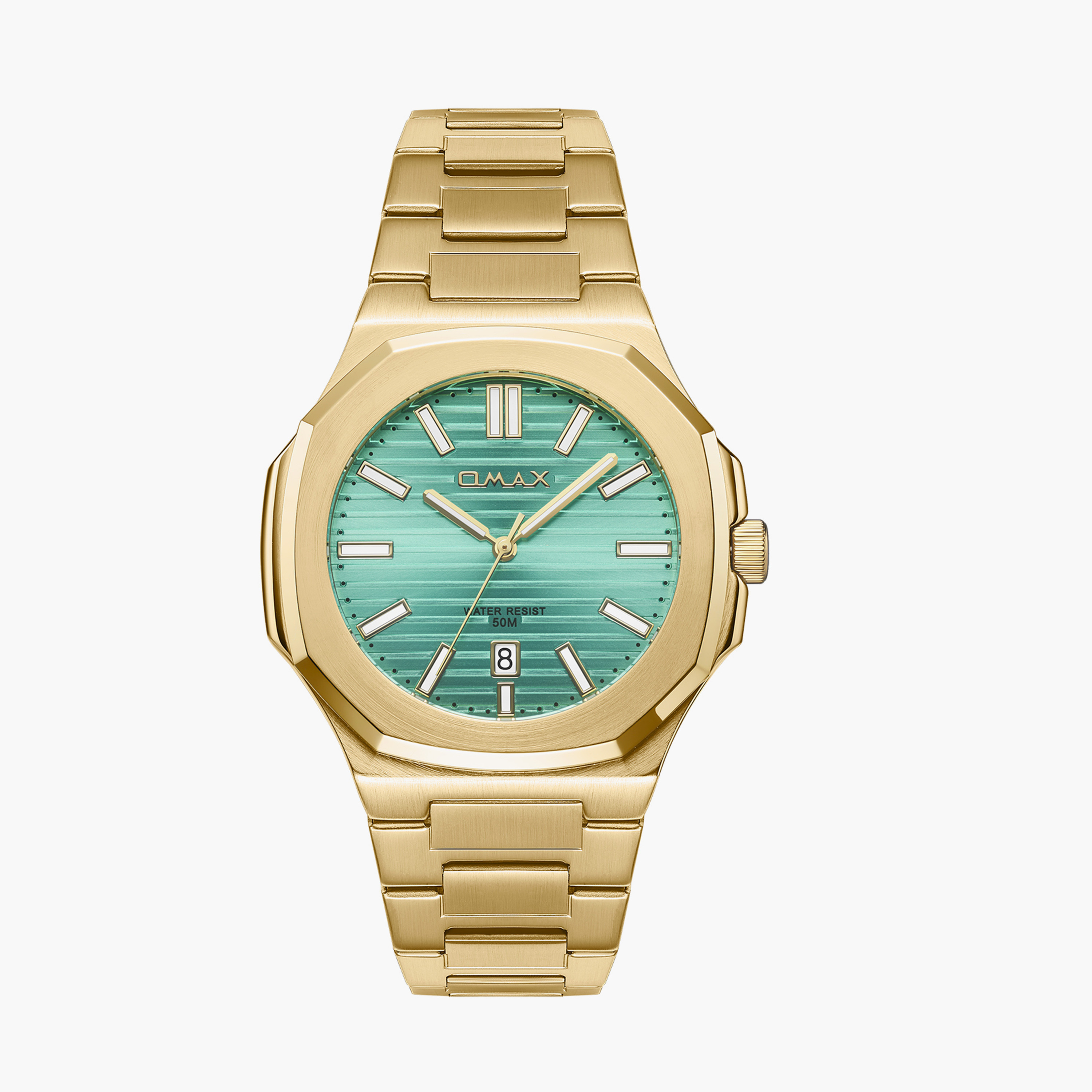 أوماكس- ساعة تناظرية   للرجال  سوار معدني  لون ذهبي   42مم | 00BFD003D002-men-watchesandjewellery-watches-image-9