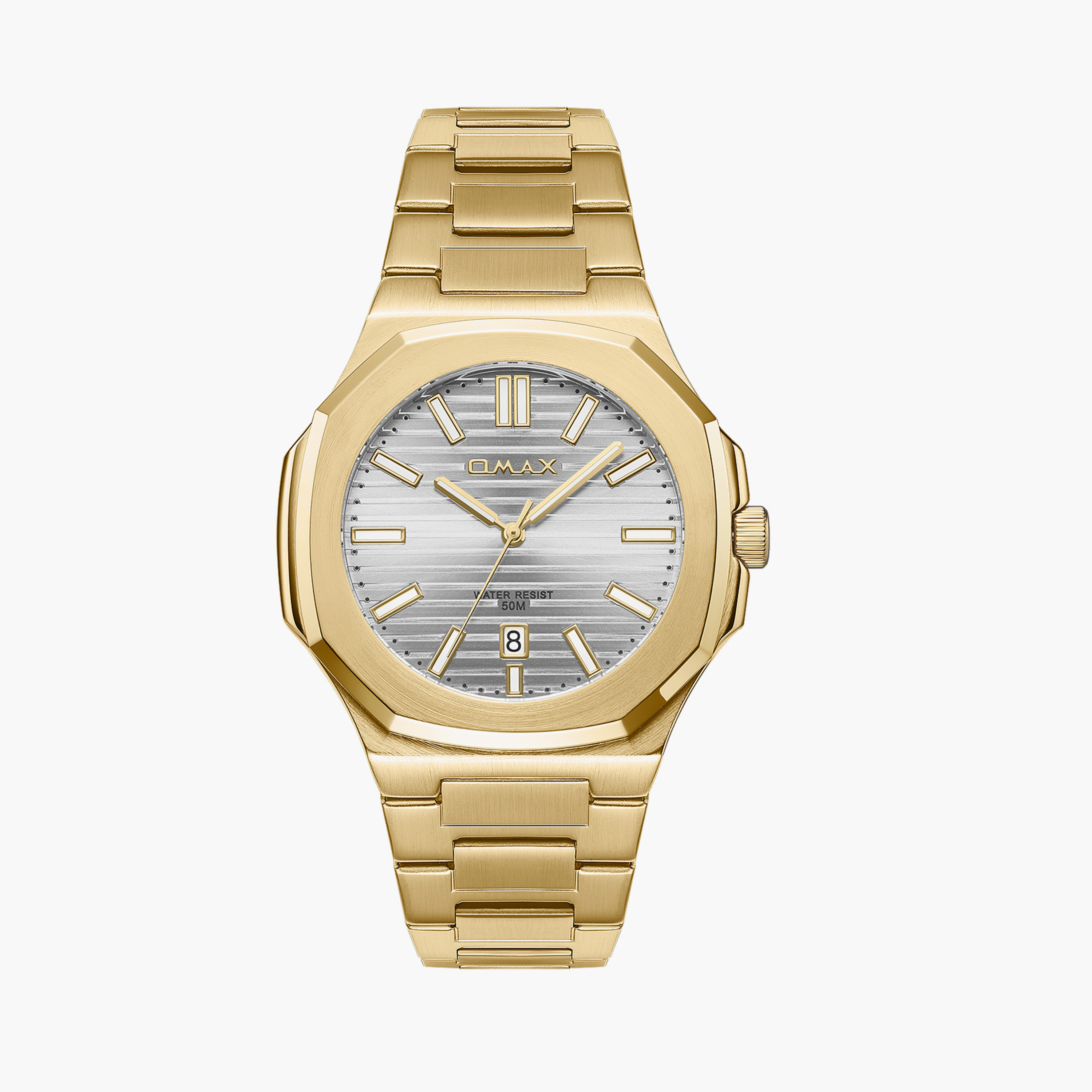 أوماكس- ساعة تناظرية   للرجال  سوار معدني  لون ذهبي   42مم | 00BFD003D002-men-watchesandjewellery-watches-image-13