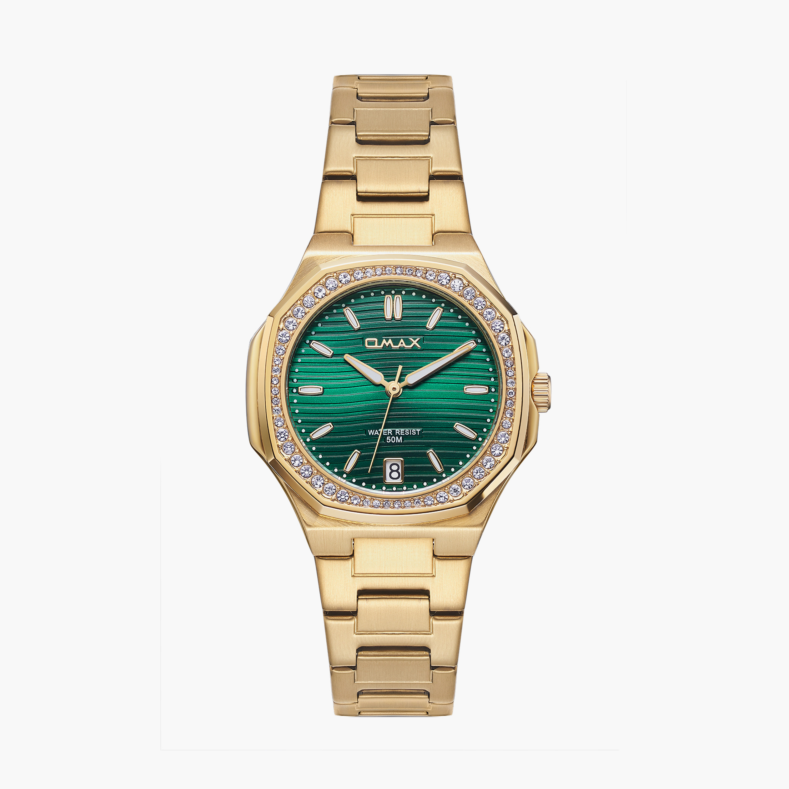 Omax Women's 42MM Gold Analog Metal Strap Watch | 00BFD006D002-women-watchesandjewellery-watches-image-13