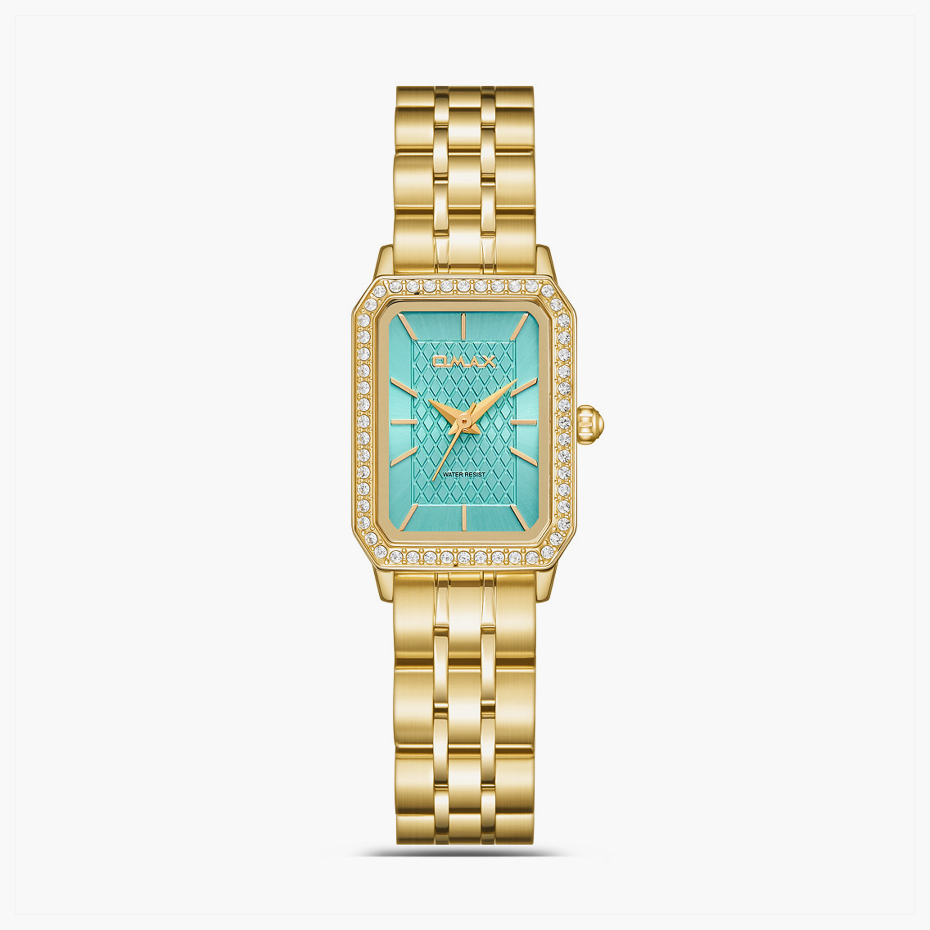 Omax Women's 30MM Gold Analog Metal Strap Watch | SQ-BS004CTSI-women-watchesandjewellery-watches-image-8