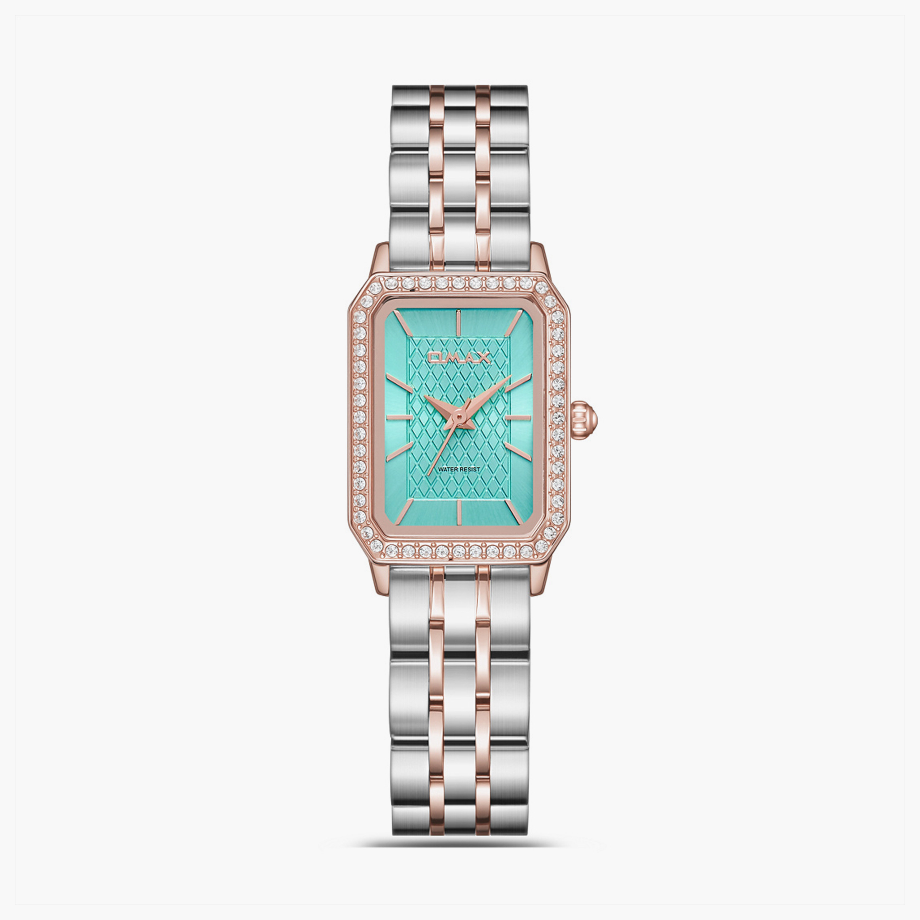 Omax Women's 30MM Gold Analog Metal Strap Watch | SQ-BS004CTSI-women-watchesandjewellery-watches-image-1