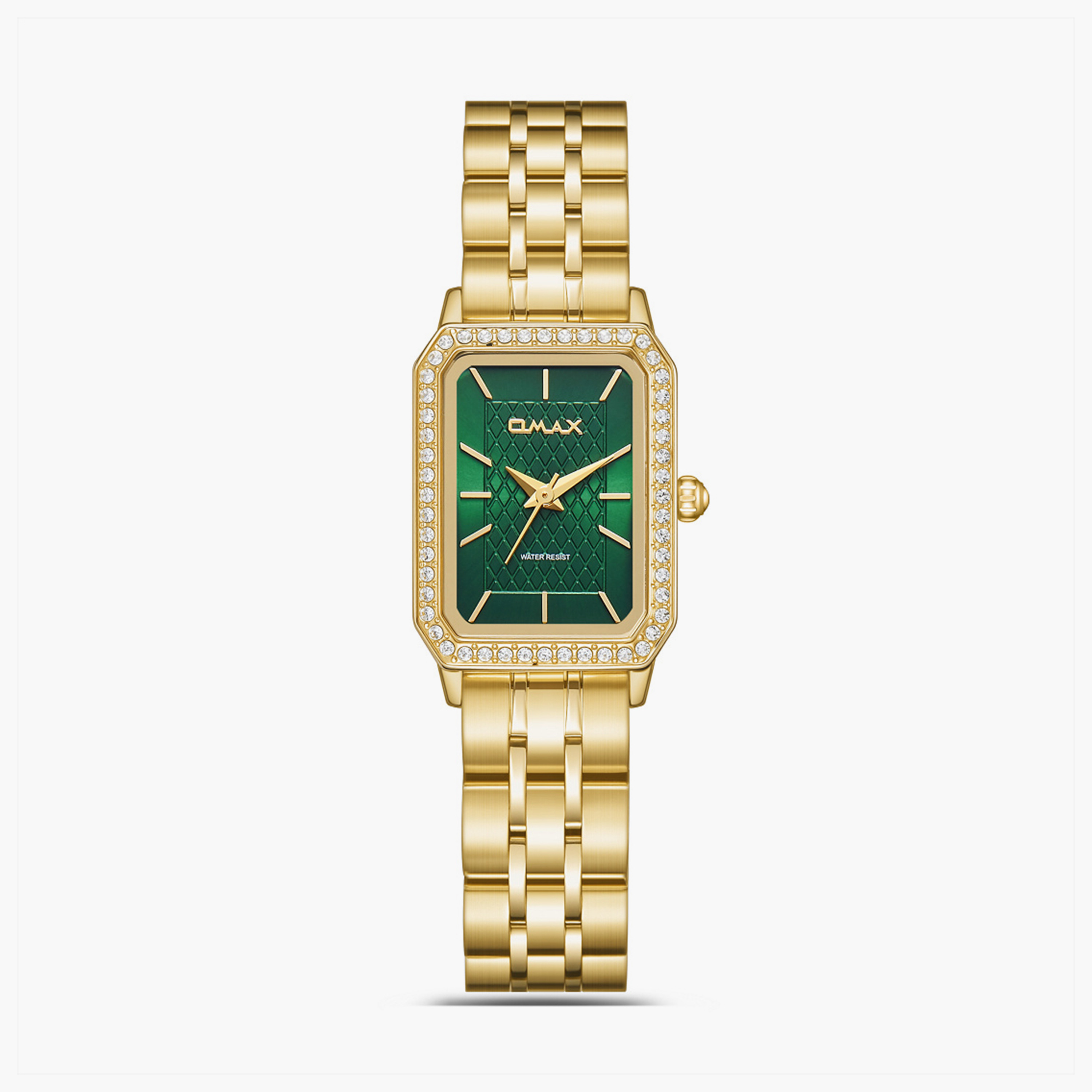 Omax Women's 30MM Gold Analog Metal Strap Watch | SQ-BS004GH1I-women-watchesandjewellery-watches-image-1
