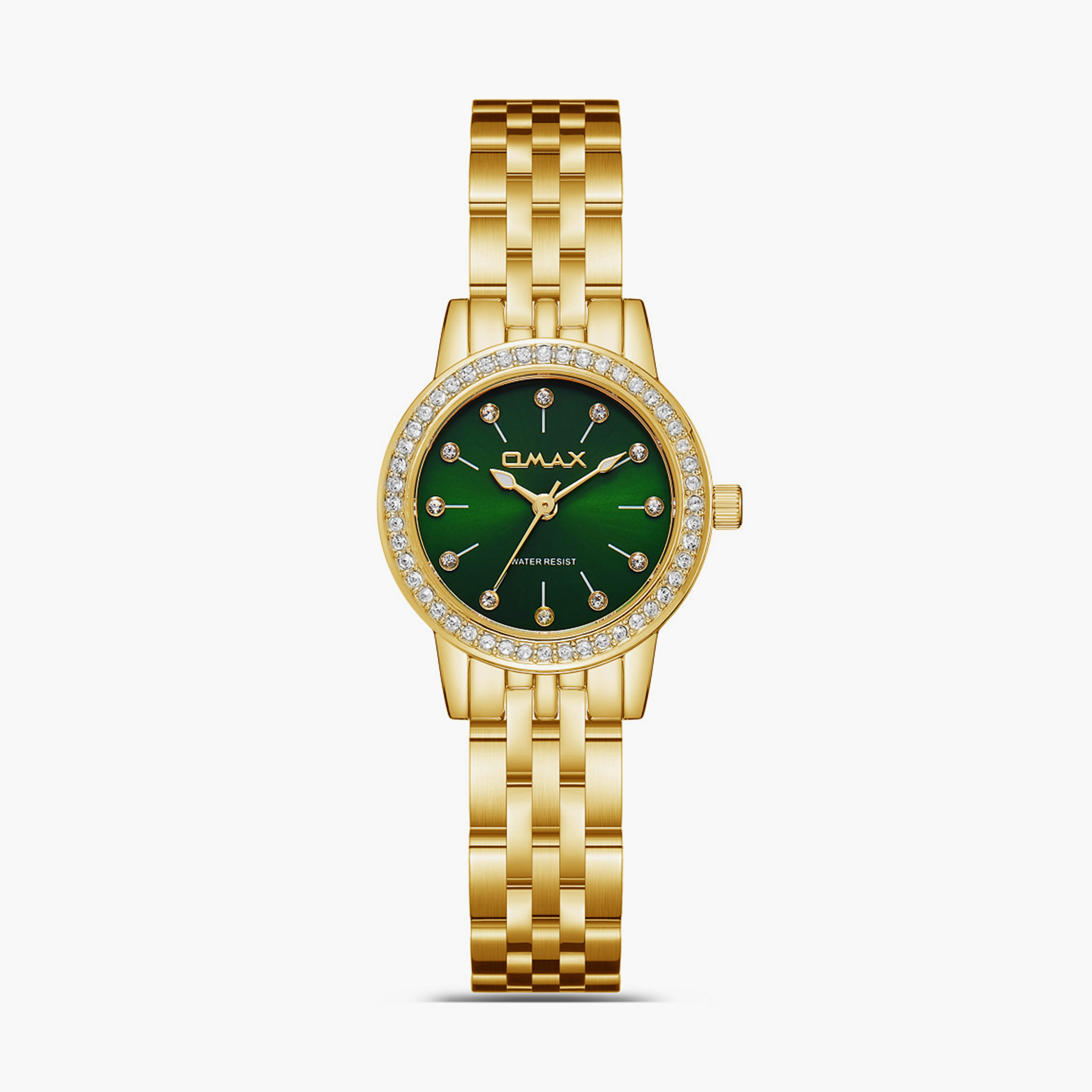 أوماكس- ساعة تناظرية   للنساء  سوار معدني  لون ذهبي   26مم | SQ-BS006GT1S-women-watchesandjewellery-watches-image-5