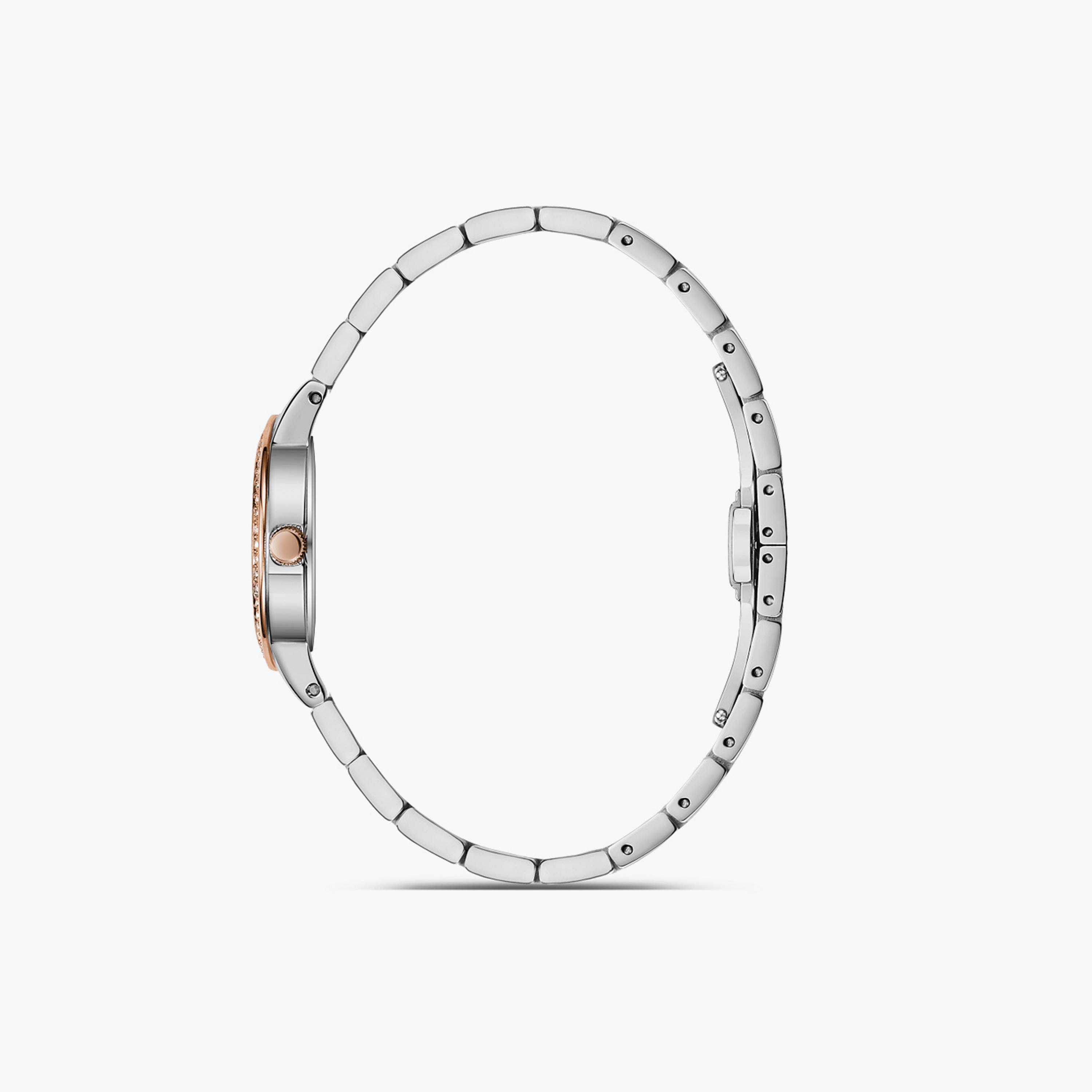 Omax Women's 26MM Gold Analog Metal Strap Watch | SQ-BS006C2SS-women-watchesandjewellery-watches-image-2