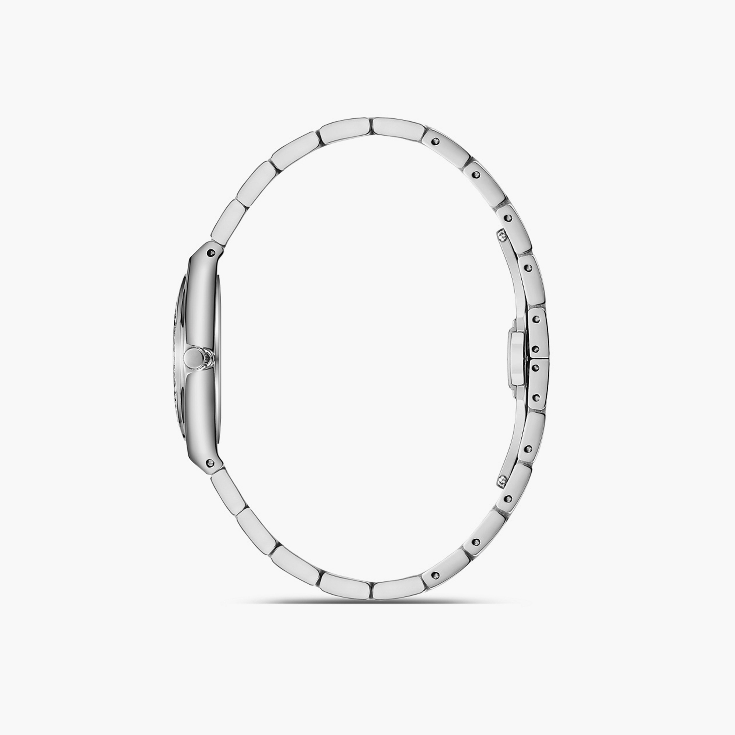 Omax Women's 28MM Silver Analog Metal Strap Watch | SQ-BS008PI3I-women-watchesandjewellery-watches-image-2