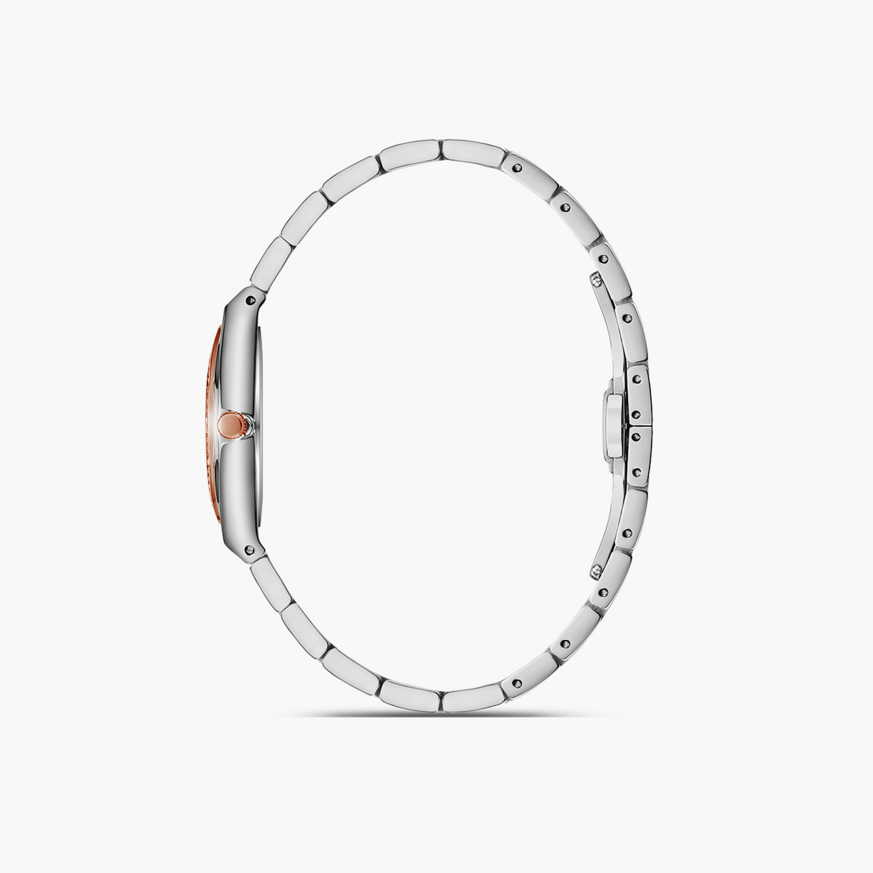 أوماكس- ساعة تناظرية   للنساء  سوار معدني  لون ذهبي   28مم | SQ-BS008C2SI-women-watchesandjewellery-watches-image-2