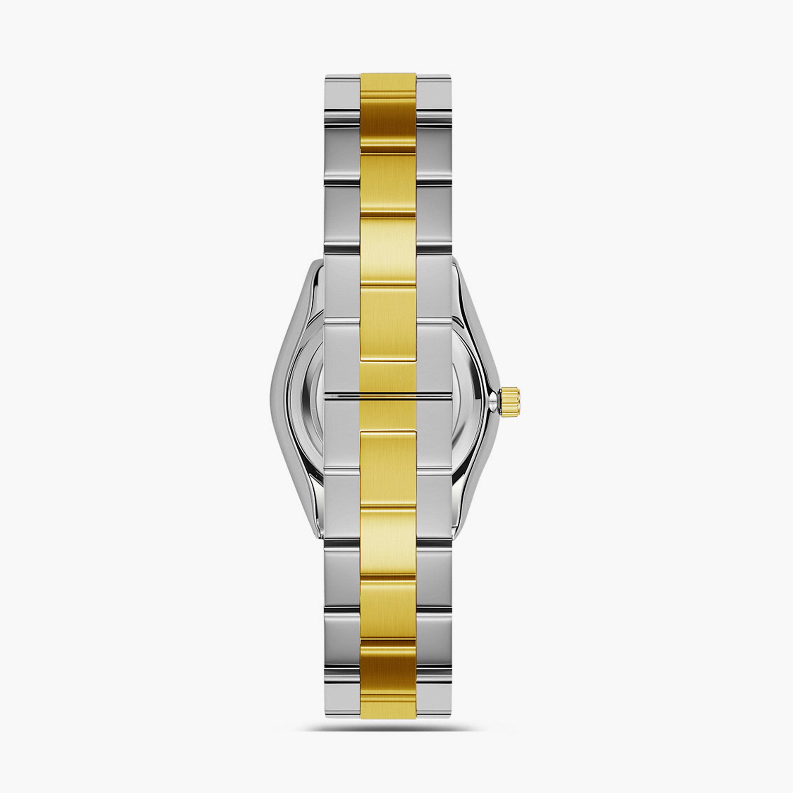 Omax Women's 28MM Dual Tone Analog Metal Strap Watch | SQ-BS008T2II-women-watchesandjewellery-watches-image-3