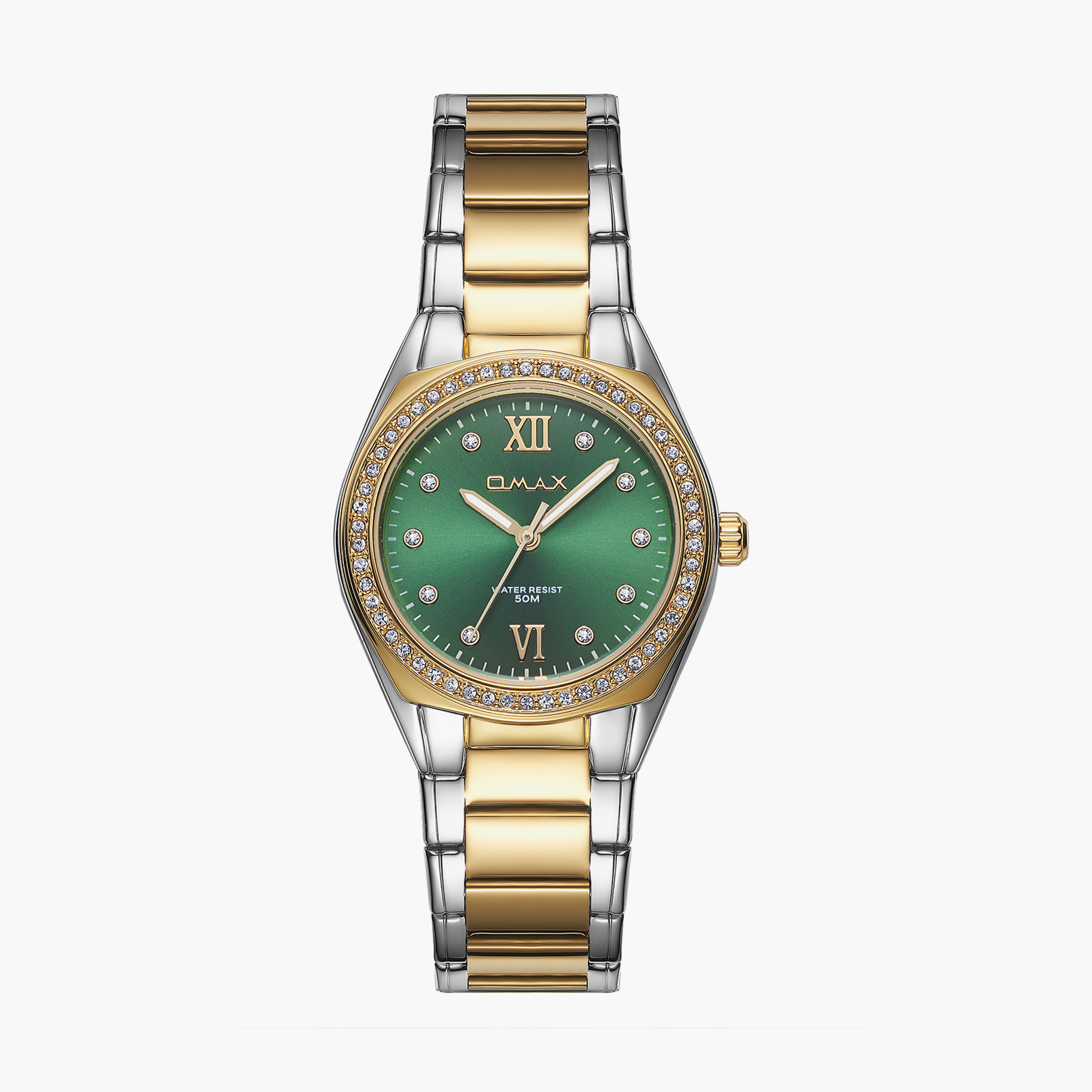 Omax Women's 36MM Gold Analog Metal Strap Watch | 00JAS016N002-women-watchesandjewellery-watches-image-9