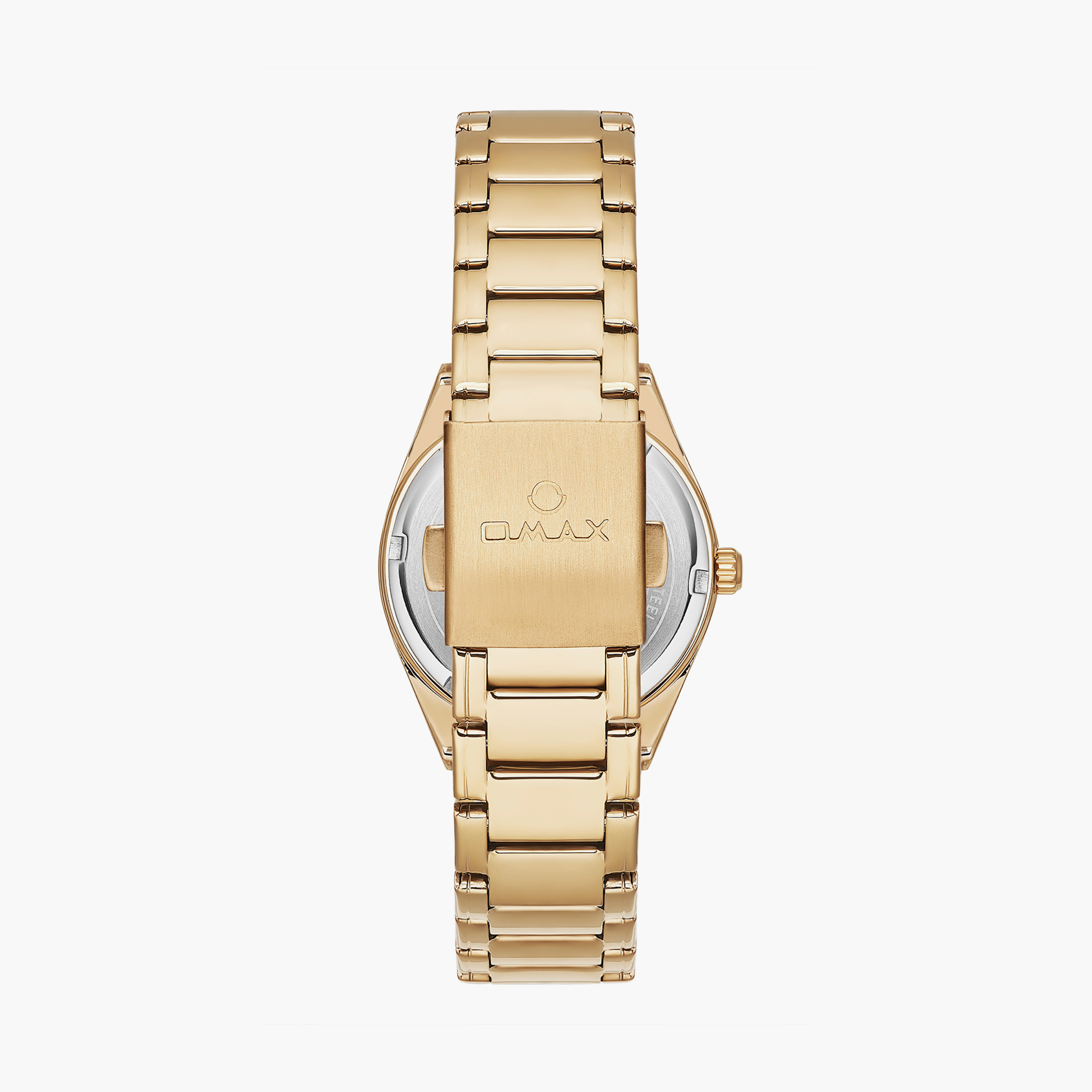 أوماكس- ساعة تناظرية   للنساء  سوار معدني  لون ذهبي   36مم | 00JAS016Q008-women-watchesandjewellery-watches-image-3