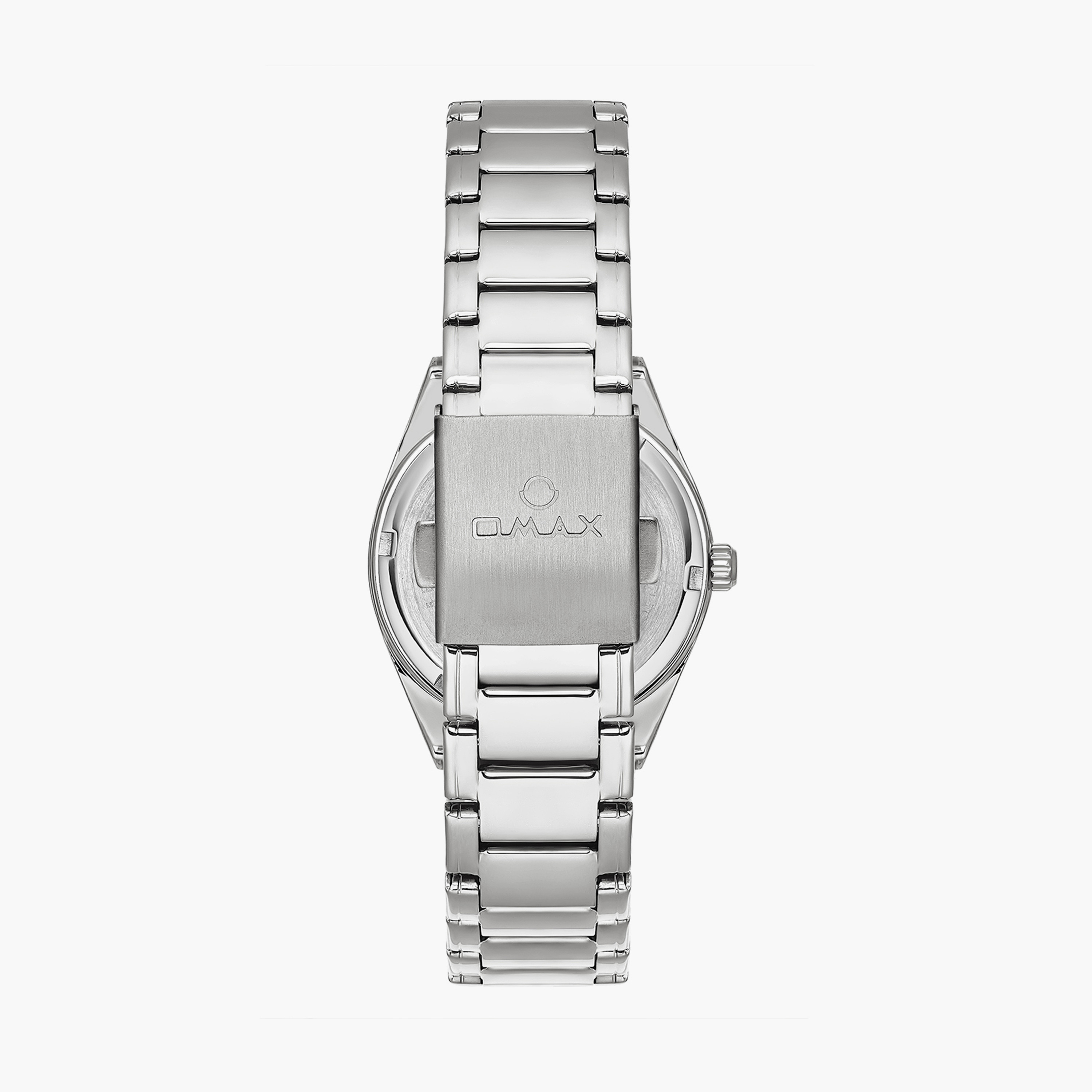 أوماكس- ساعة تناظرية   للنساء  سوار معدني  لون فضي   36مم | 00JAS016I006-women-watchesandjewellery-watches-image-3