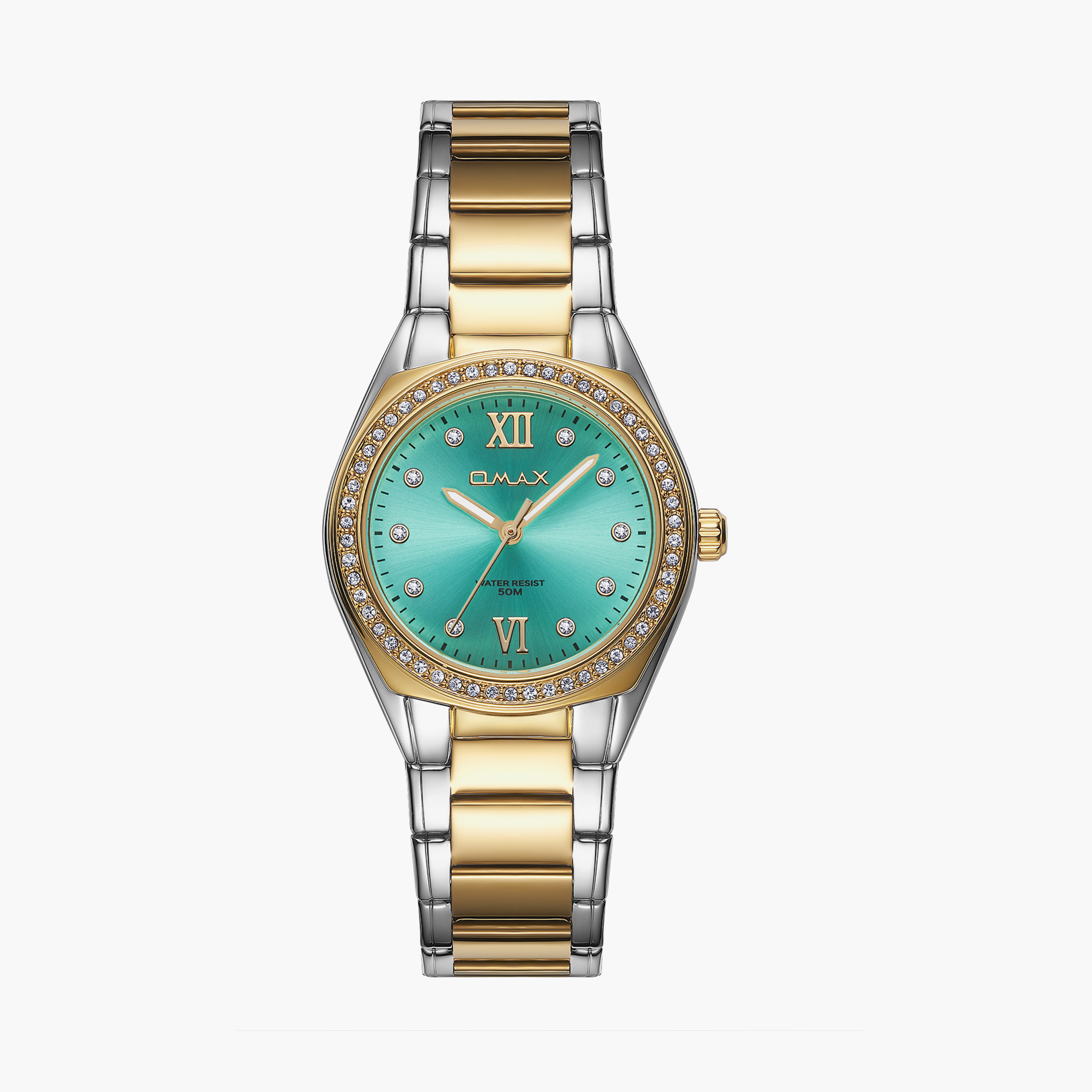 Omax Women's 36MM Gold Analog Metal Strap Watch | 00JAS016N002-women-watchesandjewellery-watches-image-17