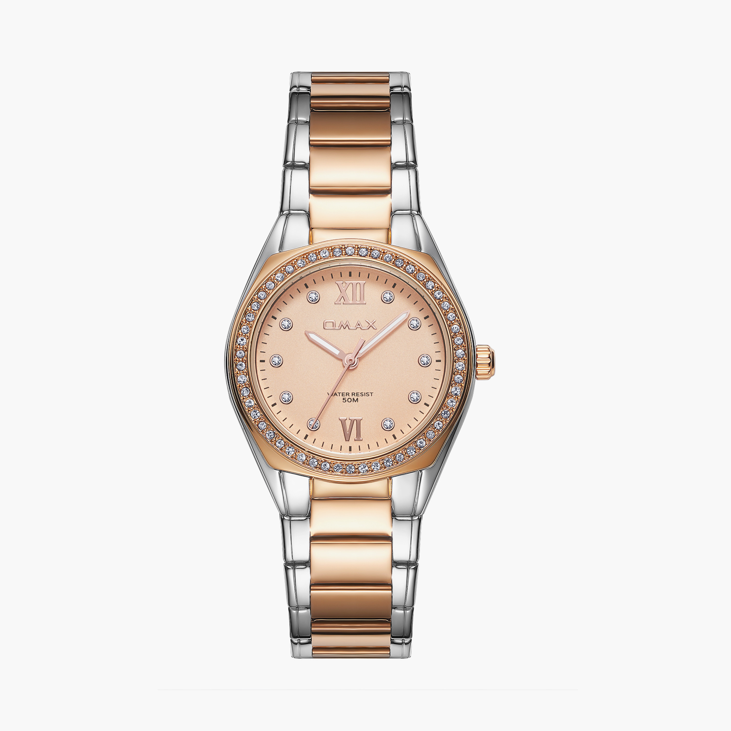 Omax Women's 36MM Gold Analog Metal Strap Watch | 00JAS016N002-women-watchesandjewellery-watches-image-21